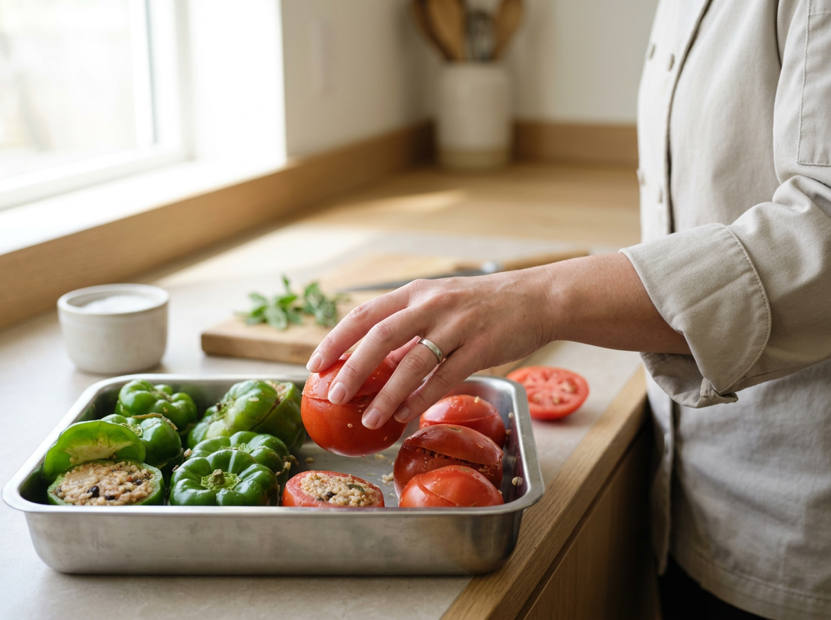 Greek Cooking Class at Karma: Learn to make  one of our most beloved dishes  Gemista!