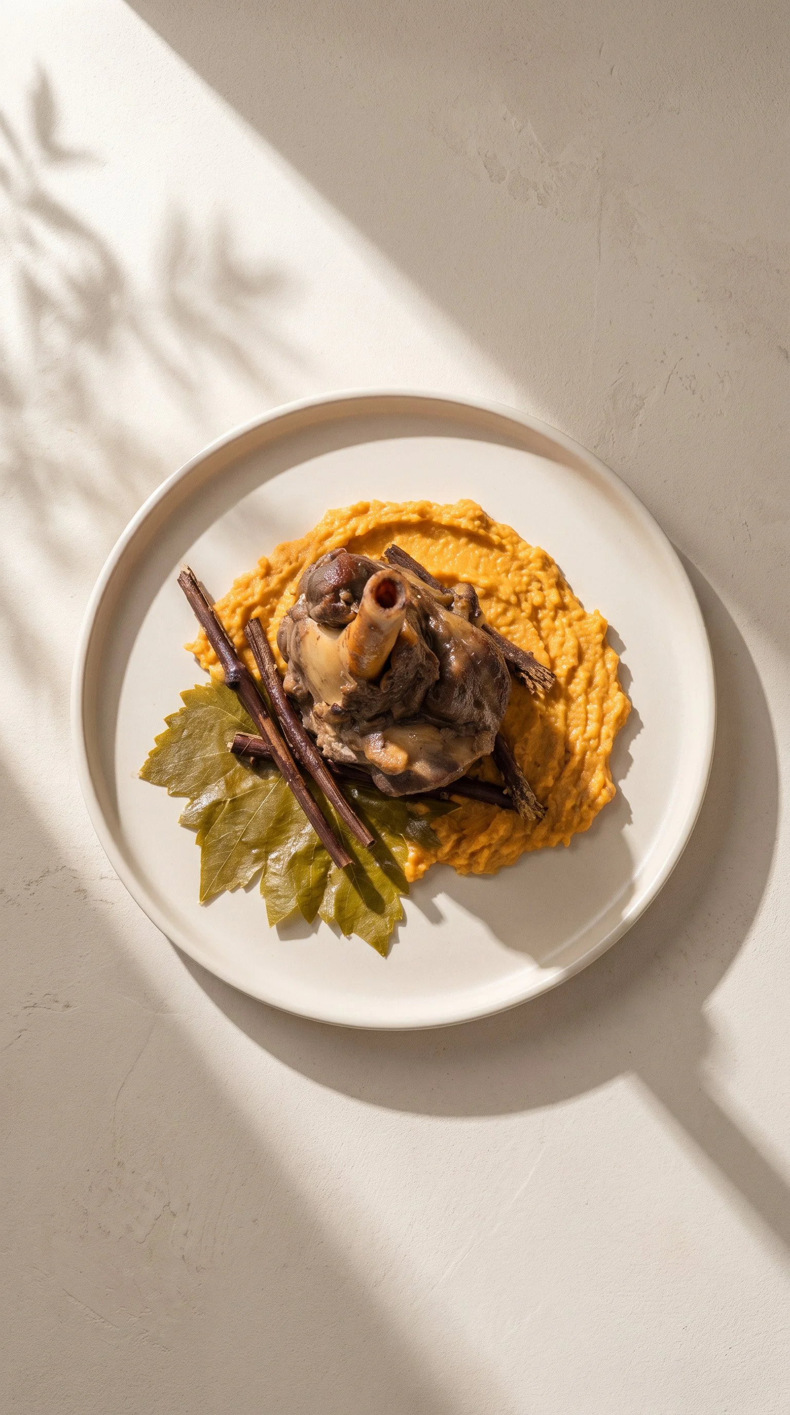 Mastelo Lamb — a must‑try at Karma in Oia 
Slow‑roasted for 6 hours, seasoned with 10+ fragrant spices and the freshest island ingredients. Tender, aromatic and deeply satisfying — our most beloved dish. Don’t miss it on your Santorini visit.