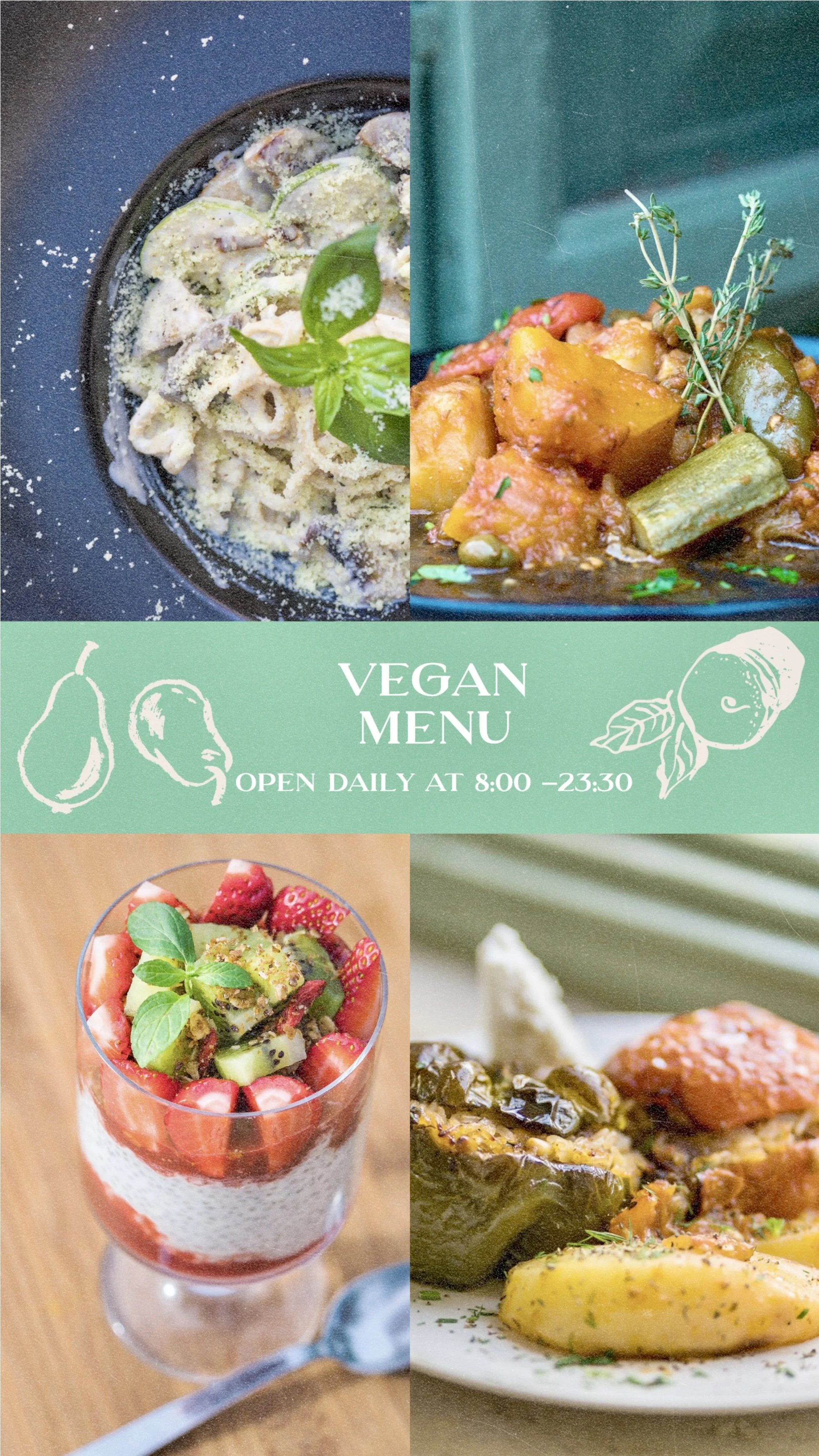 If you’re vegan or prefer plant-based food, Karma Greek Restaurant in Oia, Santorini, is a wonderful place to visit.

Karma offers a selection of vegan-friendly dishes prepared with fresh vegetables, herbs, olive oil, and Mediterranean ingredients. F