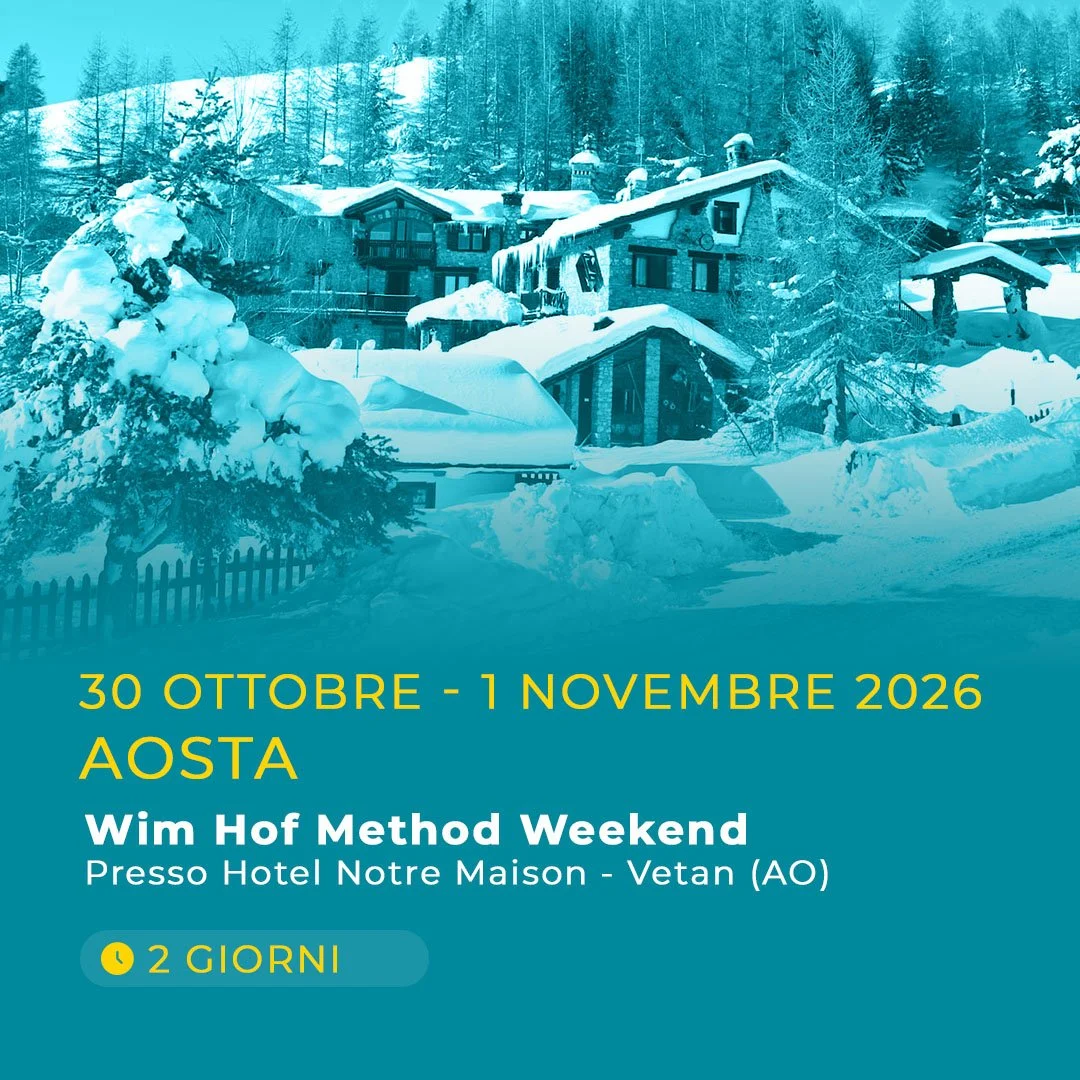 Wim Hof Weekend Aosta