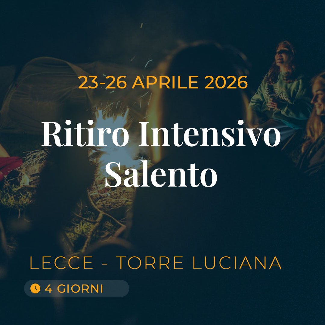 Salento Retreat - dal 23 al 26 Aprile 2026