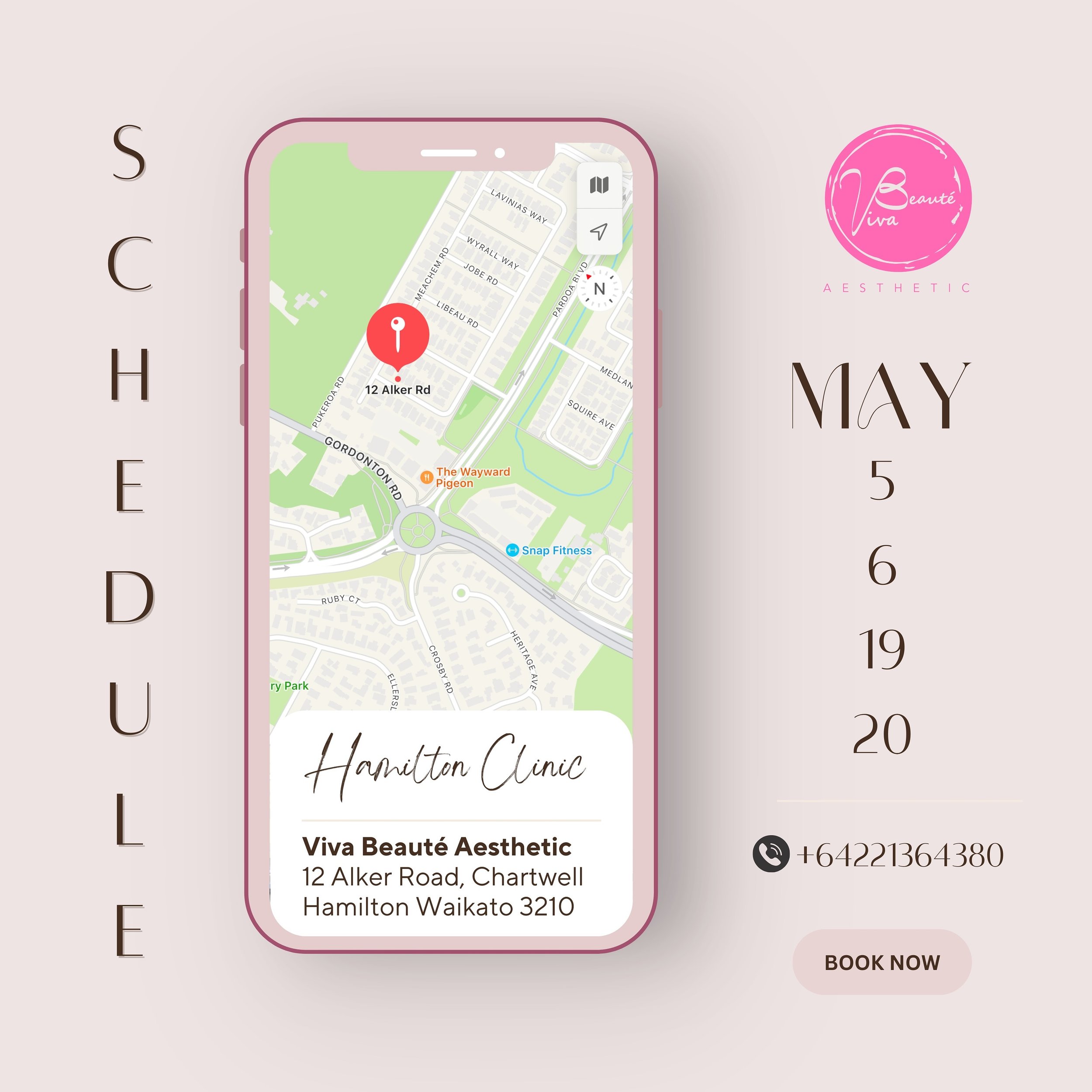 And we&rsquo;re back! Happy Monday! 🌷 We can&rsquo;t believe we&rsquo;re almost in the middle of 2024! Here&rsquo;s our Hamilton clinic schedule for the coming month of May 2024: 

✅ May 5 , Sunday
✅ Apr 6, Monday 
✅ May 19, Sunday
✅ May 20, Monday
