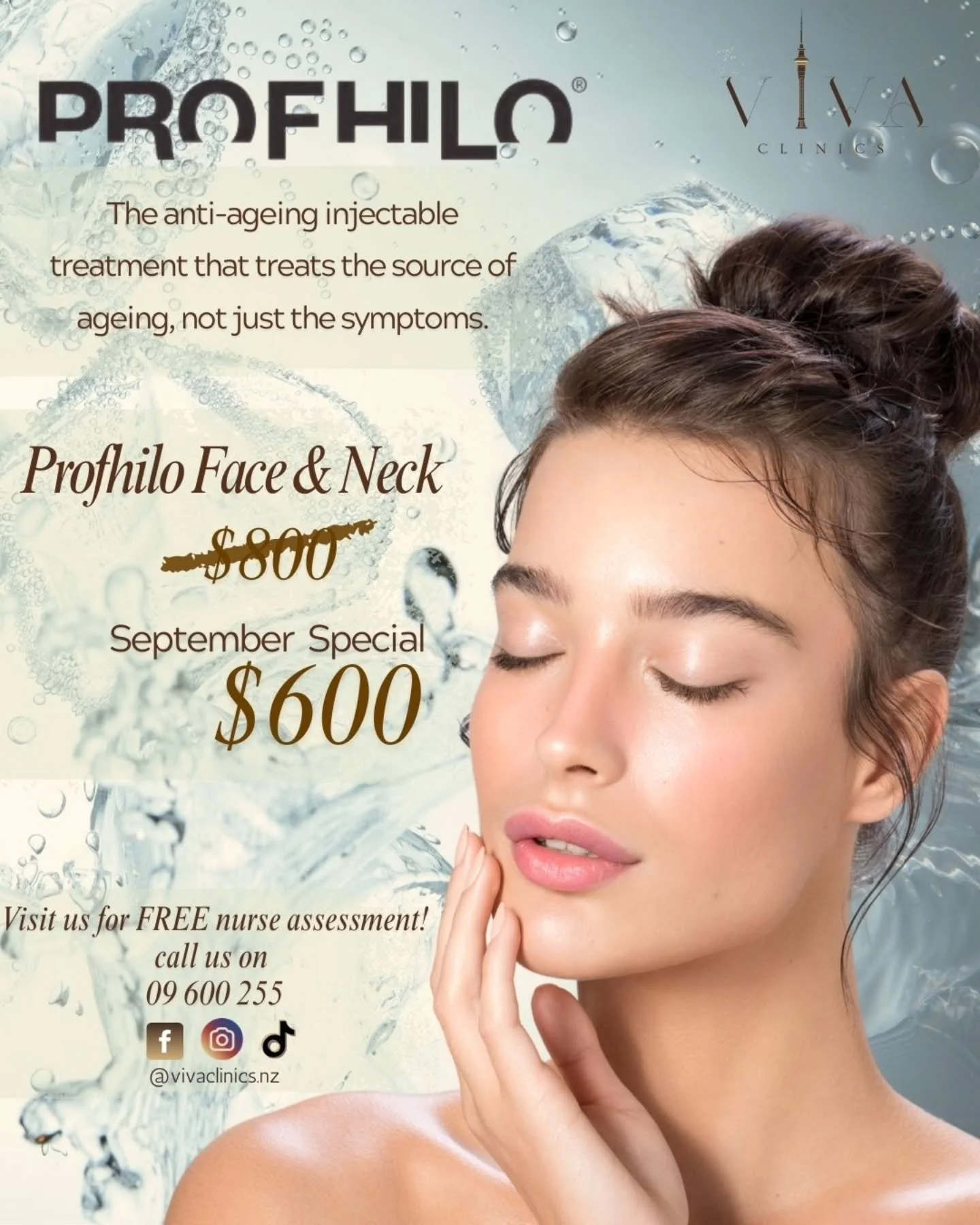 September Glow Continues
Our Profhilo experience is still available this month, the gold standard in injectable skin bio-remodelling. Designed to deeply hydrate, refine texture, and restore youthful luminosity.

What is Profhilo?
An advanced hyaluron