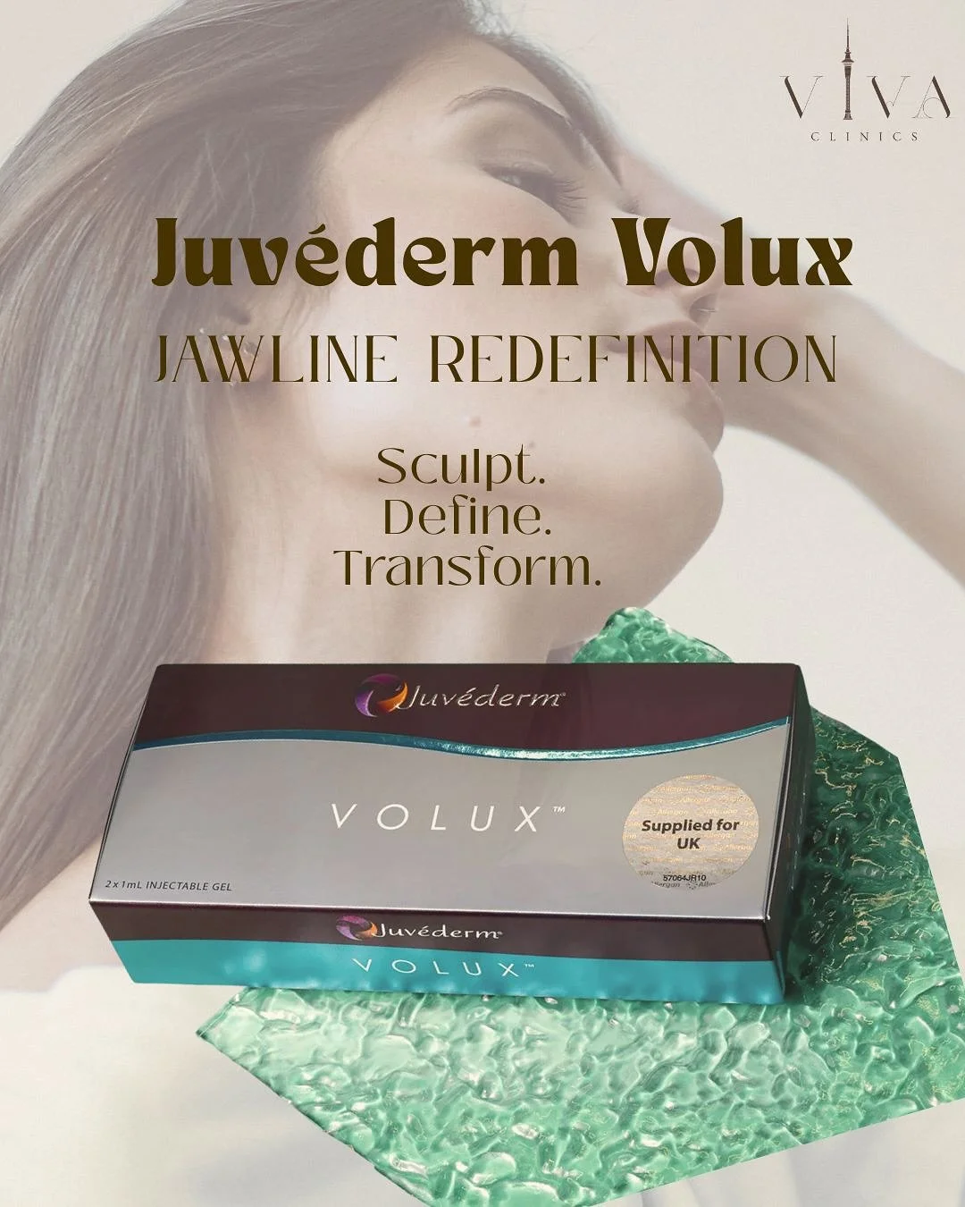 🔥 Hot Drop at the Clinic! 🔥

We&rsquo;re excited to announce that Juv&eacute;derm Volux is here:  the perfect treatment to sculpt and define your jawline and chin. This hyaluronic acid-based filler enhances facial structure, improves chin projectio