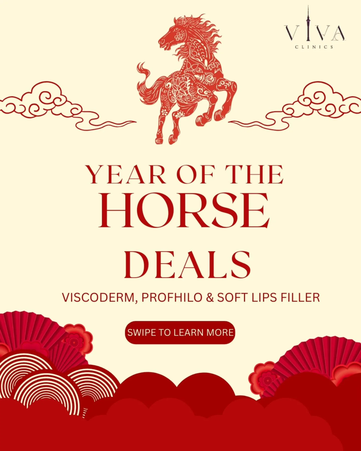Ride into Radiance 🐎 Exclusive Deals on Viscoderm, Profhilo &amp; Soft Lip Fillers!

This promo is valid only until the end of Feb! So hurry and book your appointment with us. Don't forget that you'd also get a FREE NURSE CONSULTATION. 

📍 Visit us