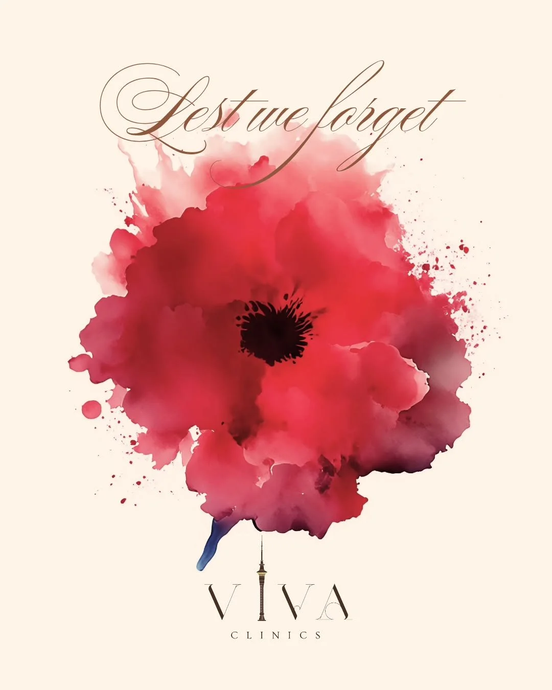 ʟᴇꜱᴛ ᴡᴇ ꜰᴏʀɢᴇᴛ 

Today is a time for remembrance, gratitude, and respect.

We honour the courage and sacrifice of our ANZACs, lest we forget. 

From our clinic to our community, we remember.
ANZAC special offer coming soon.