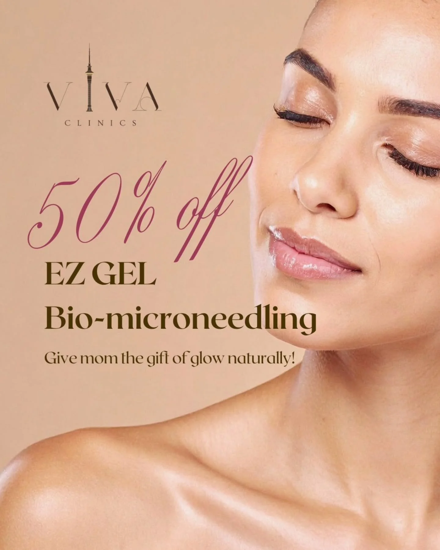 ‼️Only 3 days left‼️have you got mum anything yet? Why not avail our 50% OFF EZ Gel Bio Microneedling?

A natural regenerative treatment using your body&rsquo;s own growth factors to boost collagen, improve skin texture, and bring back your glow!

Li