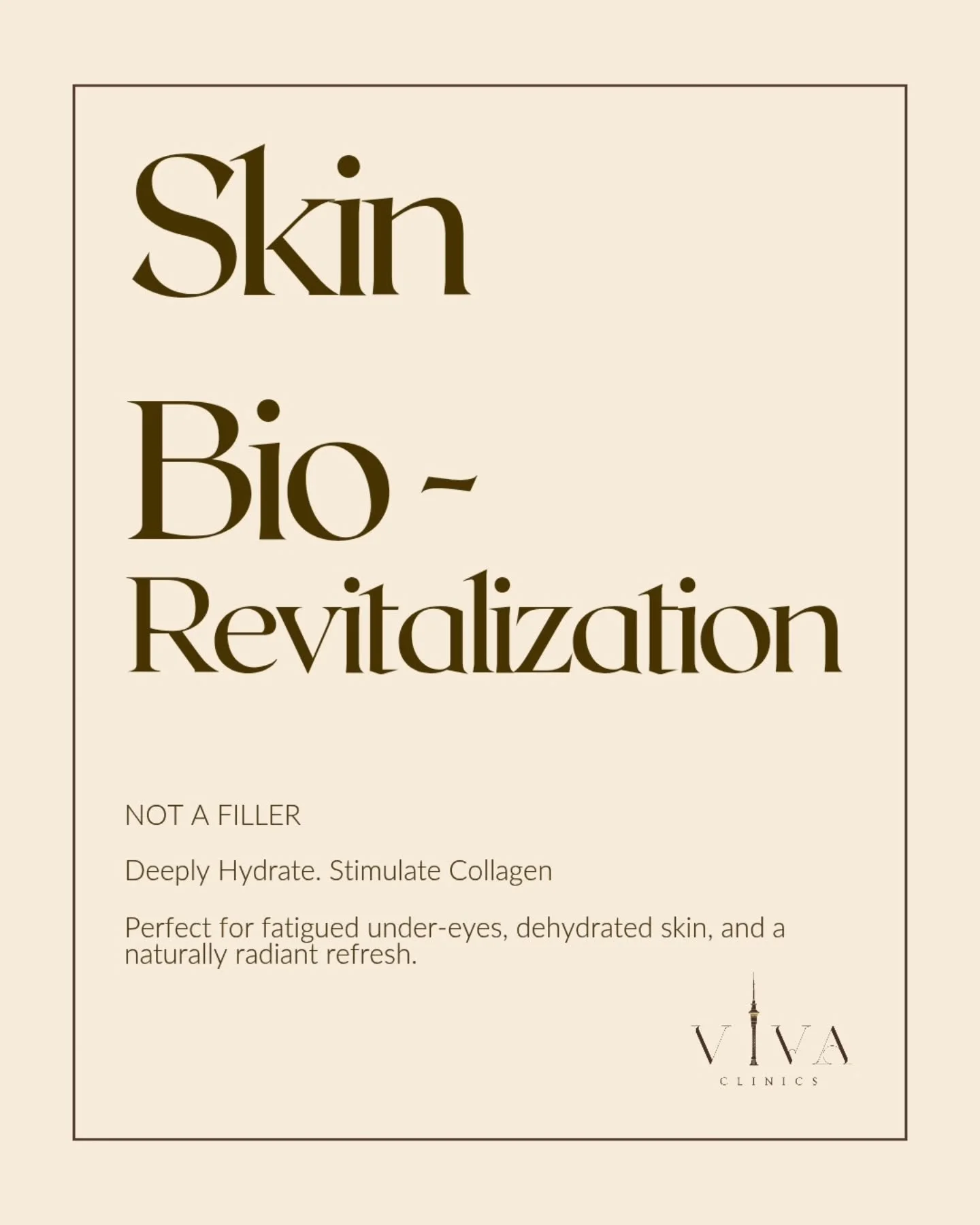 Launching soon in clinic! 👀

Imagine your skin always looks like on 8 hours of sleep, 3L of water, zero stress, and a luxury facial every week?
Glassy skin, refreshed under-eyes, deep hydration, and that &ldquo;you look so fresh lately&rdquo; kind o