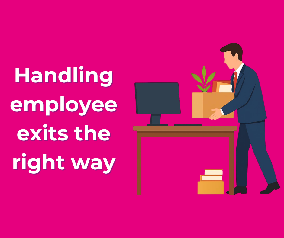 Handling employee exits the right way