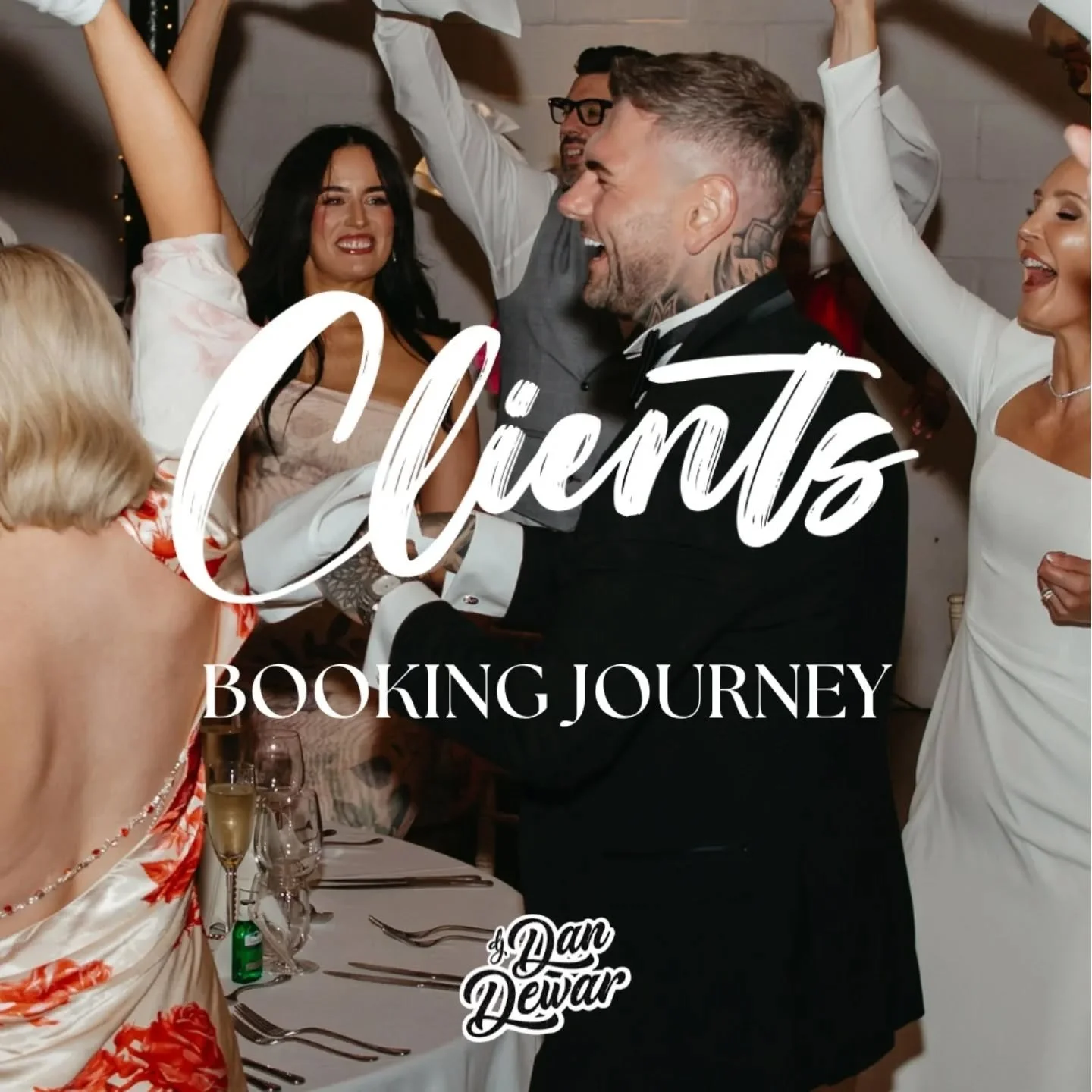 ✨ YOUR WEDDING DJ JOURNEY STARTS HERE ✨

Wondering what happens when you book me as your wedding DJ? Here's a glimpse into the journey we'll take together to create an unforgettable celebration! 🎉

📩 Step 1: Enquiry Get in touch and tell me all abo