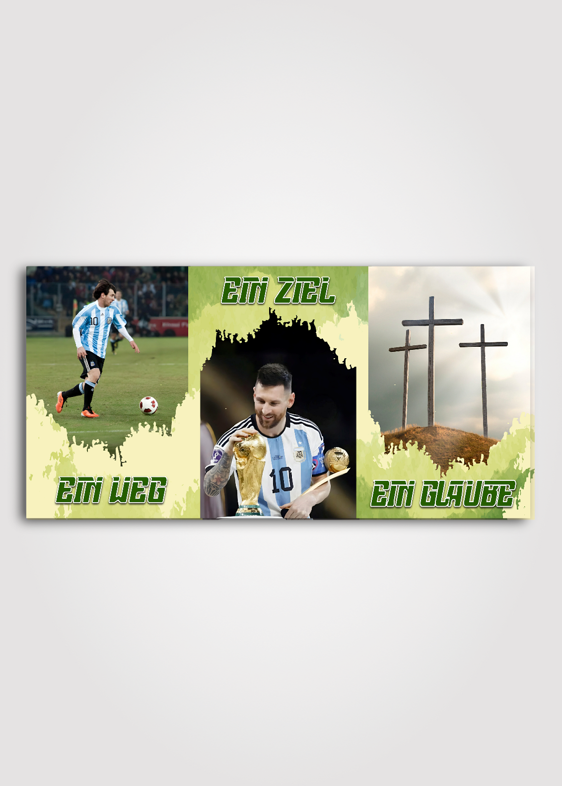 Fußball verbindet (Karte zur WM)