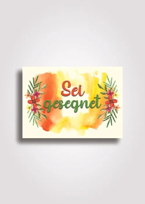 Sei gesegnet (Postkarte)