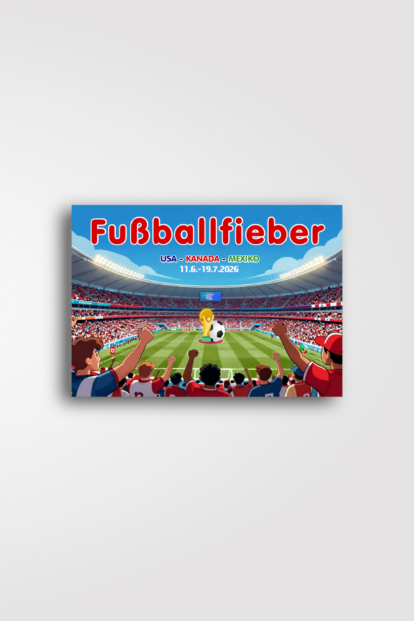 Fußballfieber - Faltblatt