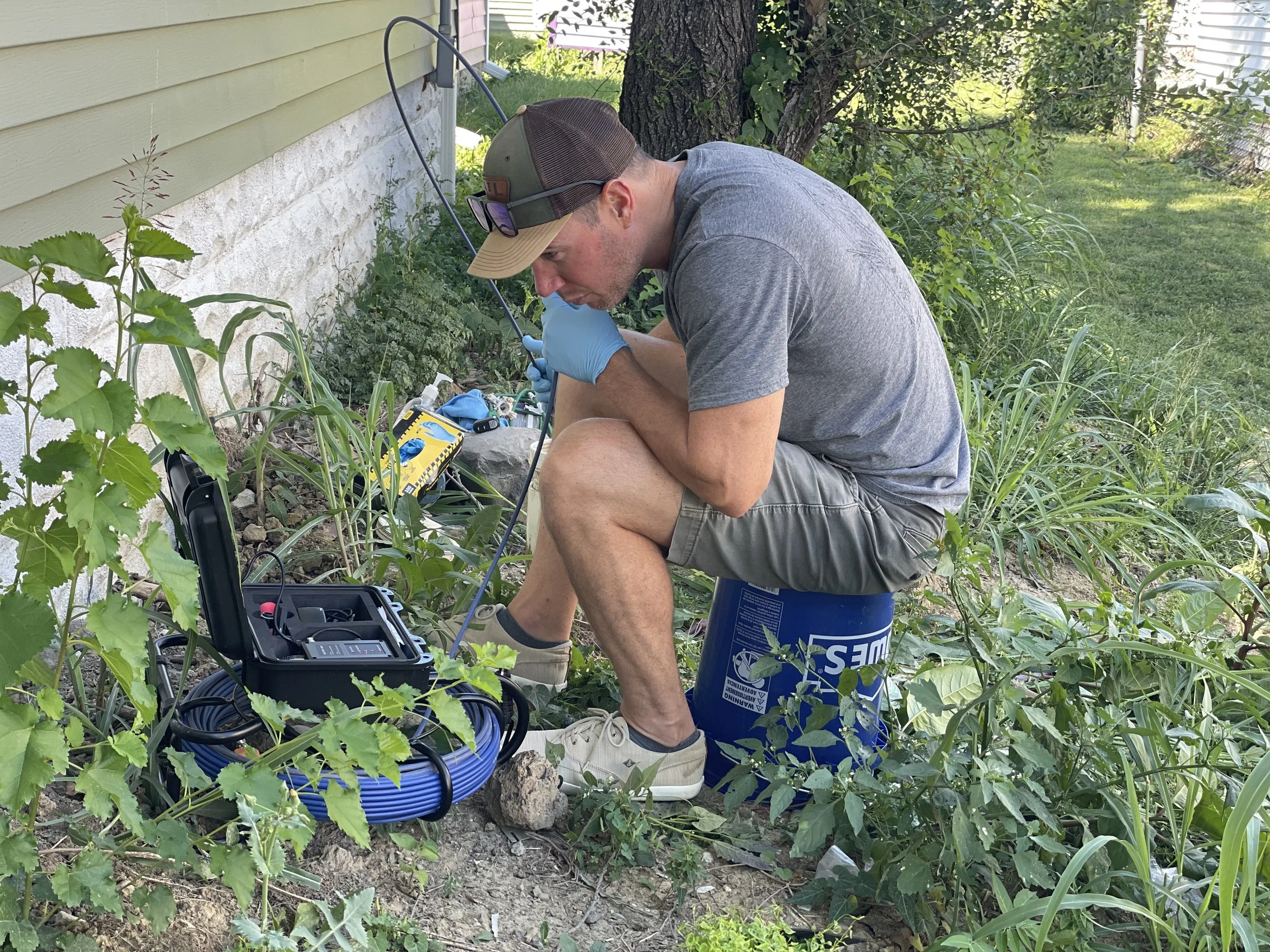 Indiana sewer scope inspection