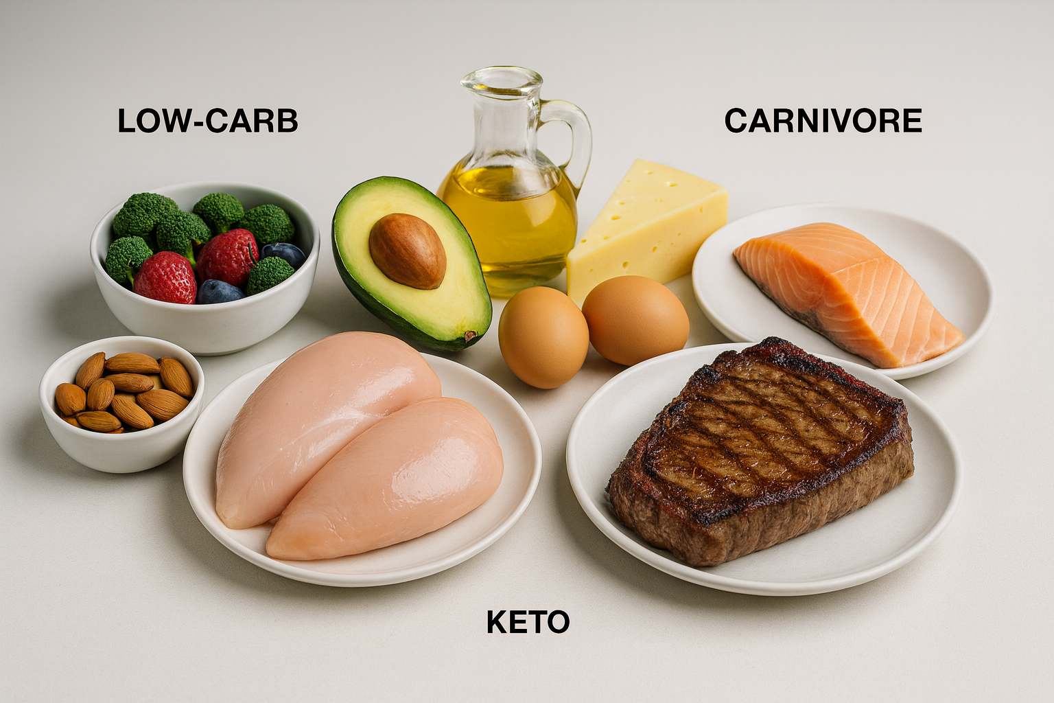 Understanding Low-Carb, Keto, and Carnivore — And Why Each One Has Its Own Beautiful Benefits