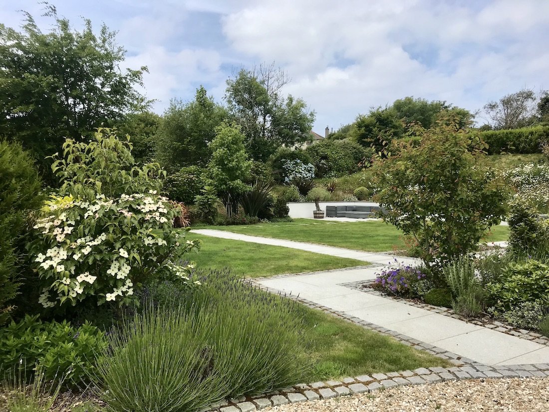 Cornwall garden in Wheal Rose, Scorrier by Juniper Gardens garden services