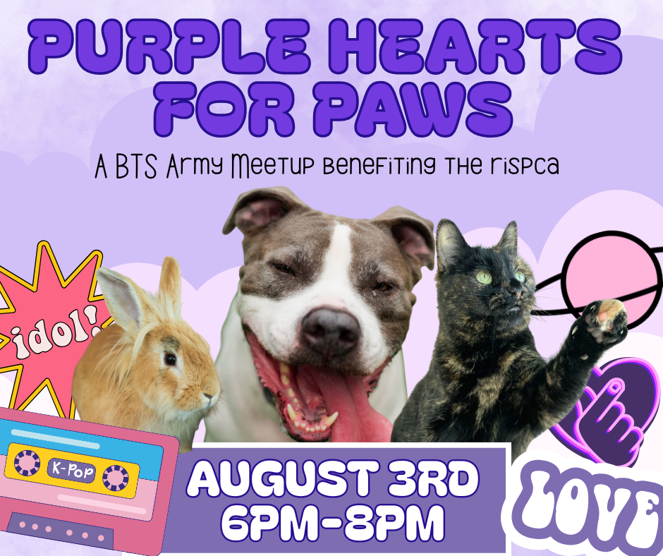 Purple Hearts for Paws: A BTS Army Meet-Up