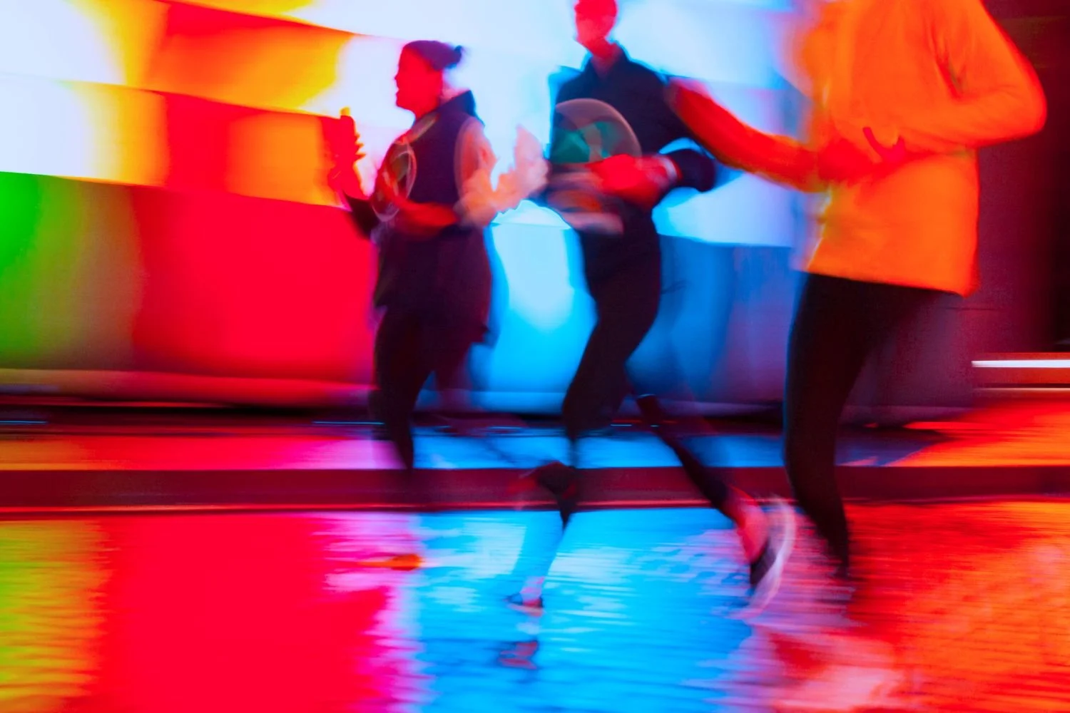 Dam tot Damloop Hardlopers by night  Loperswol wandelwol