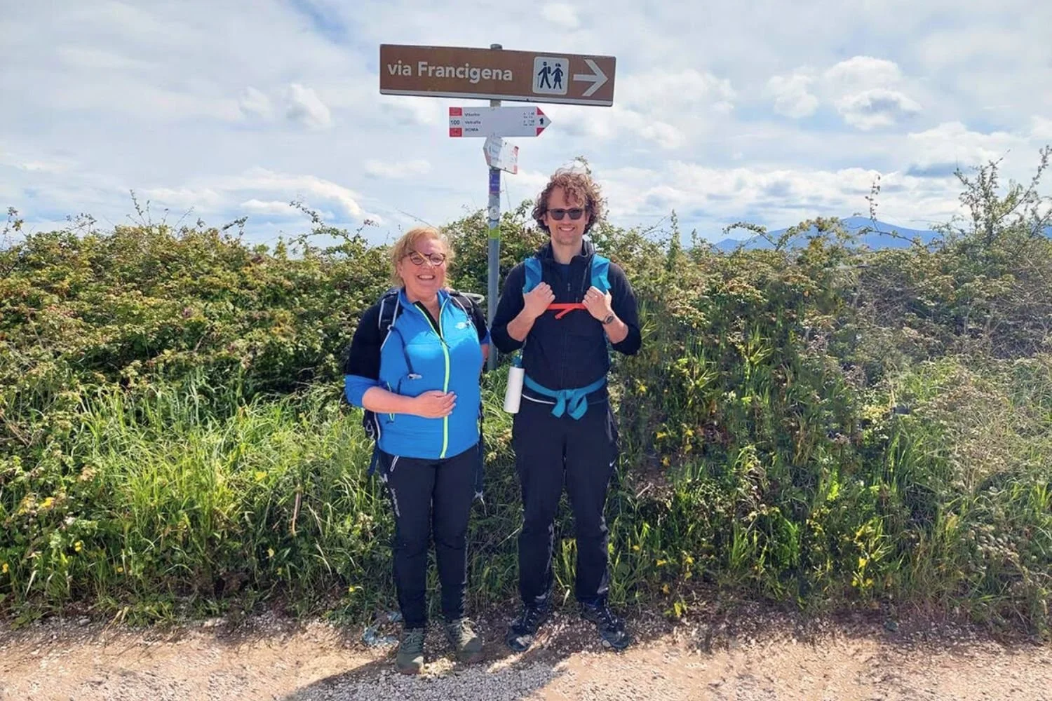 Initiator van Lopen Zonder Blaren is Max Wohlgemuth Kitslaar rechts op de foto
