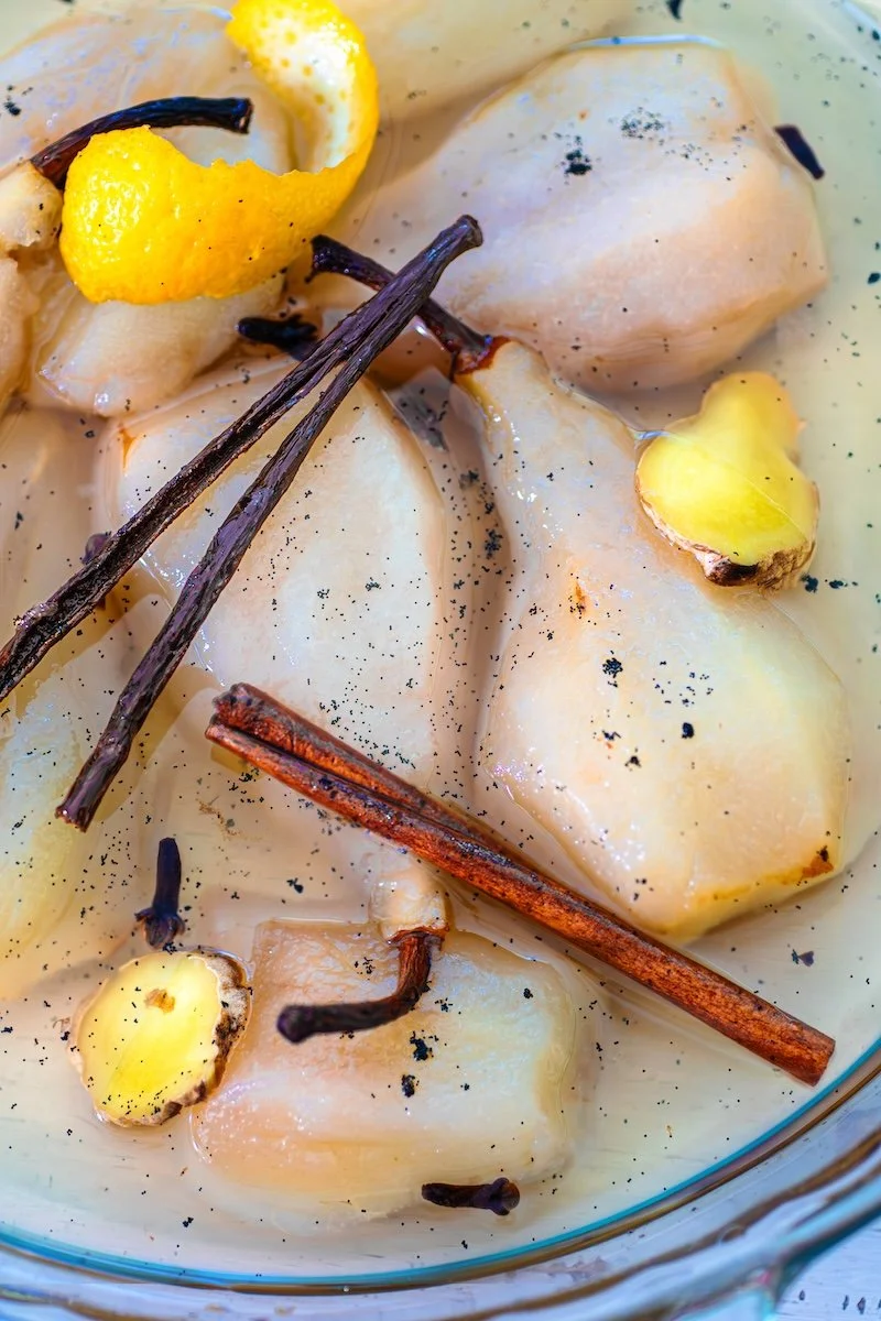 Poached Pears