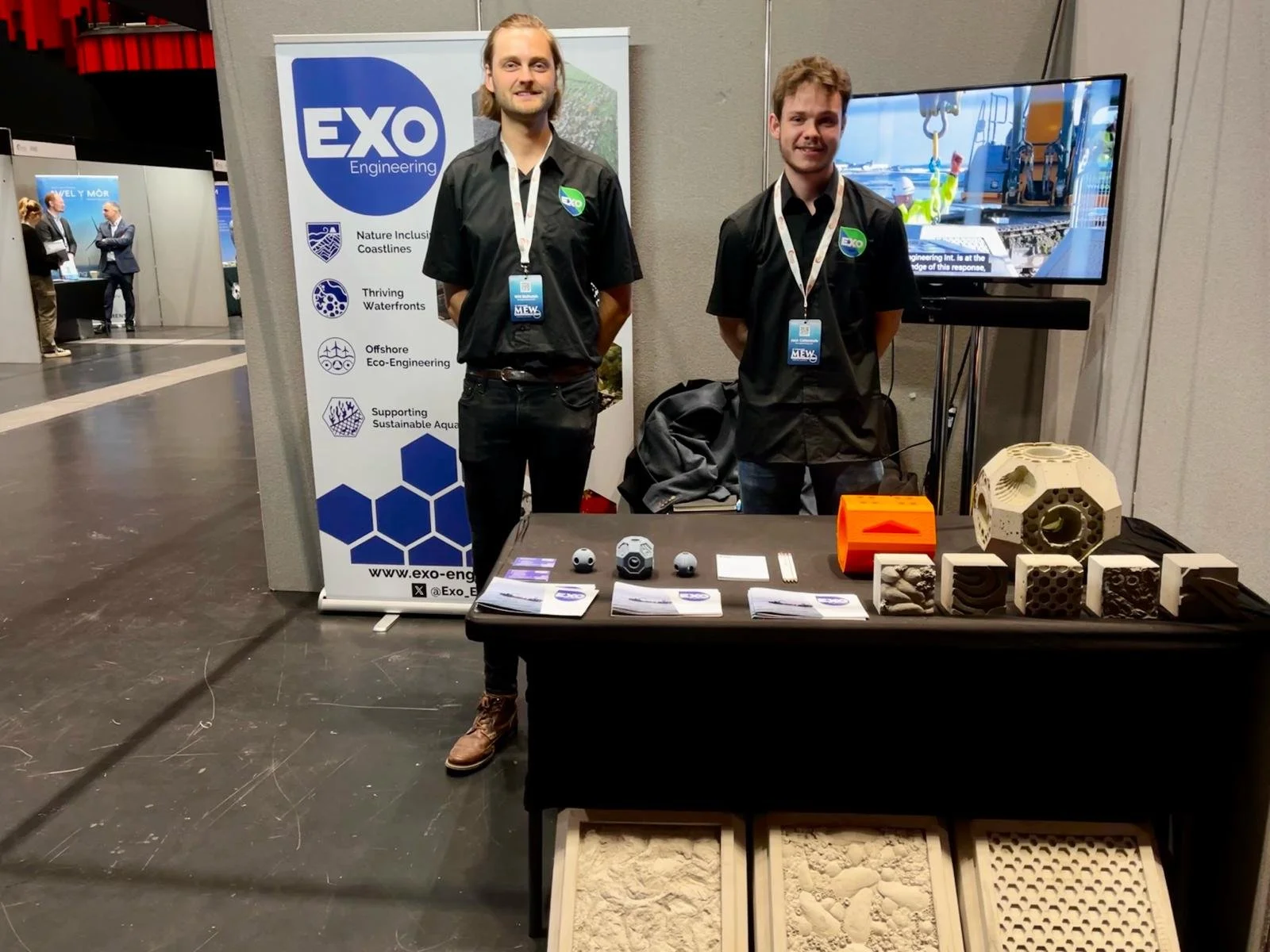 Discussing our 16-tonne pilot deployment at the Marine Energy Wales Conference 2024