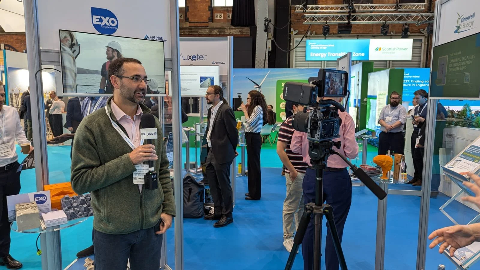 Contributing to discussions at Global Offshore Wind Conference 2024, Manchester