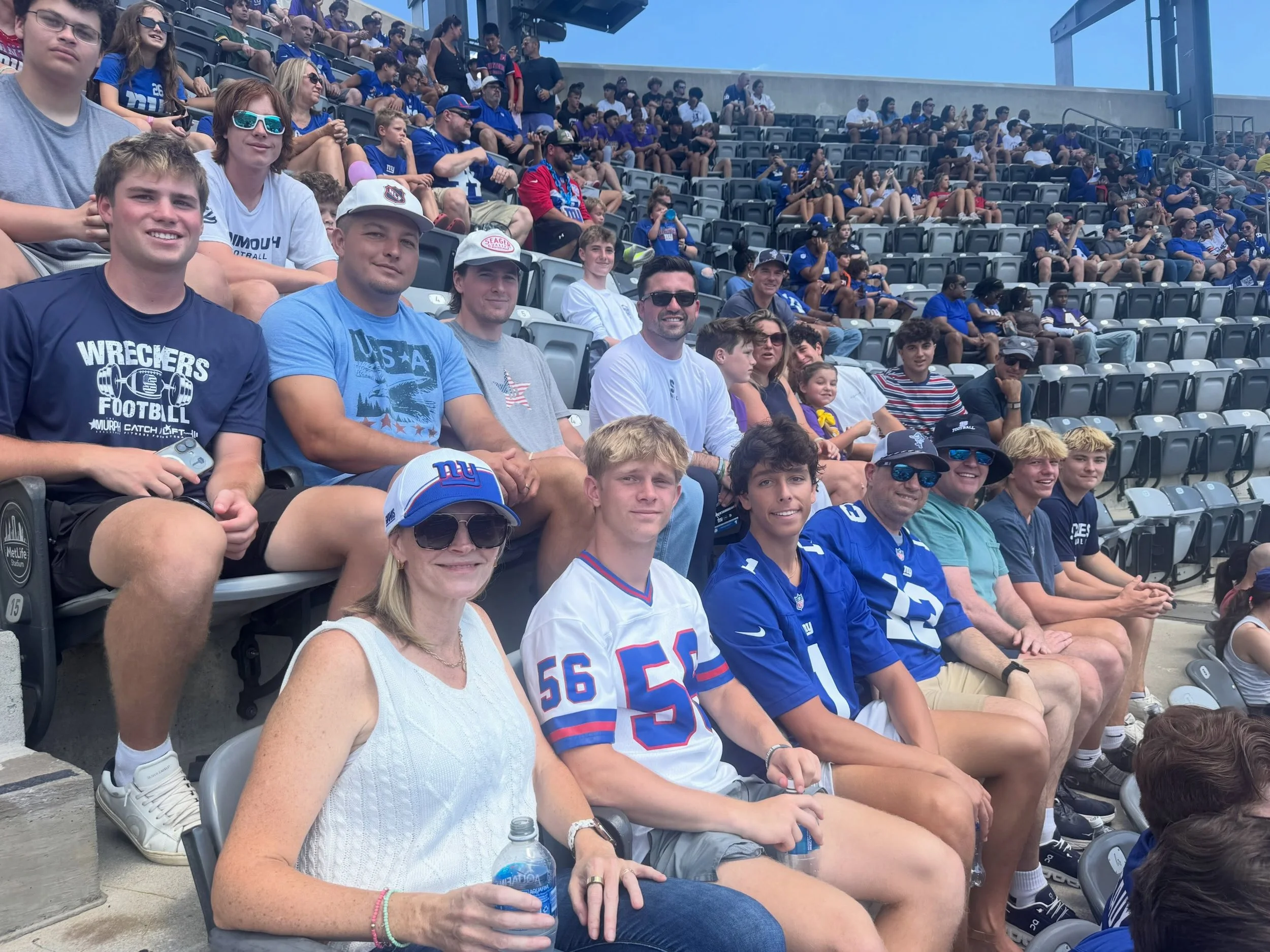 Thank you to the New York Giants for having our program out to the game and recognizing Coach Matty for being named a Gatorade Coach of the Week last fall!

An awesome experience for our program and a great way to celebrate a well-deserved team honor