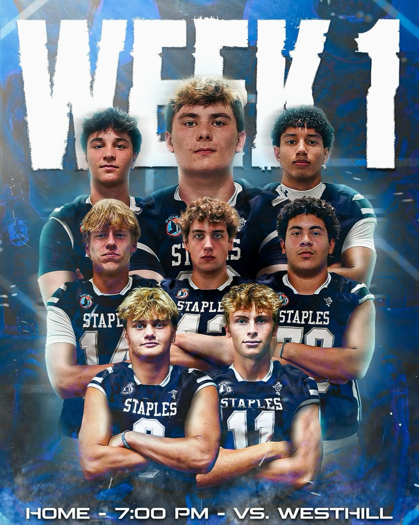 GAME DAY!!

The Wreckers open up the 2026 campaign Thursday night at 7 PM vs the Westhill Vikings!!

See you at Staples Stadium, Paul Lane Field. 

GO WRECKERS!!