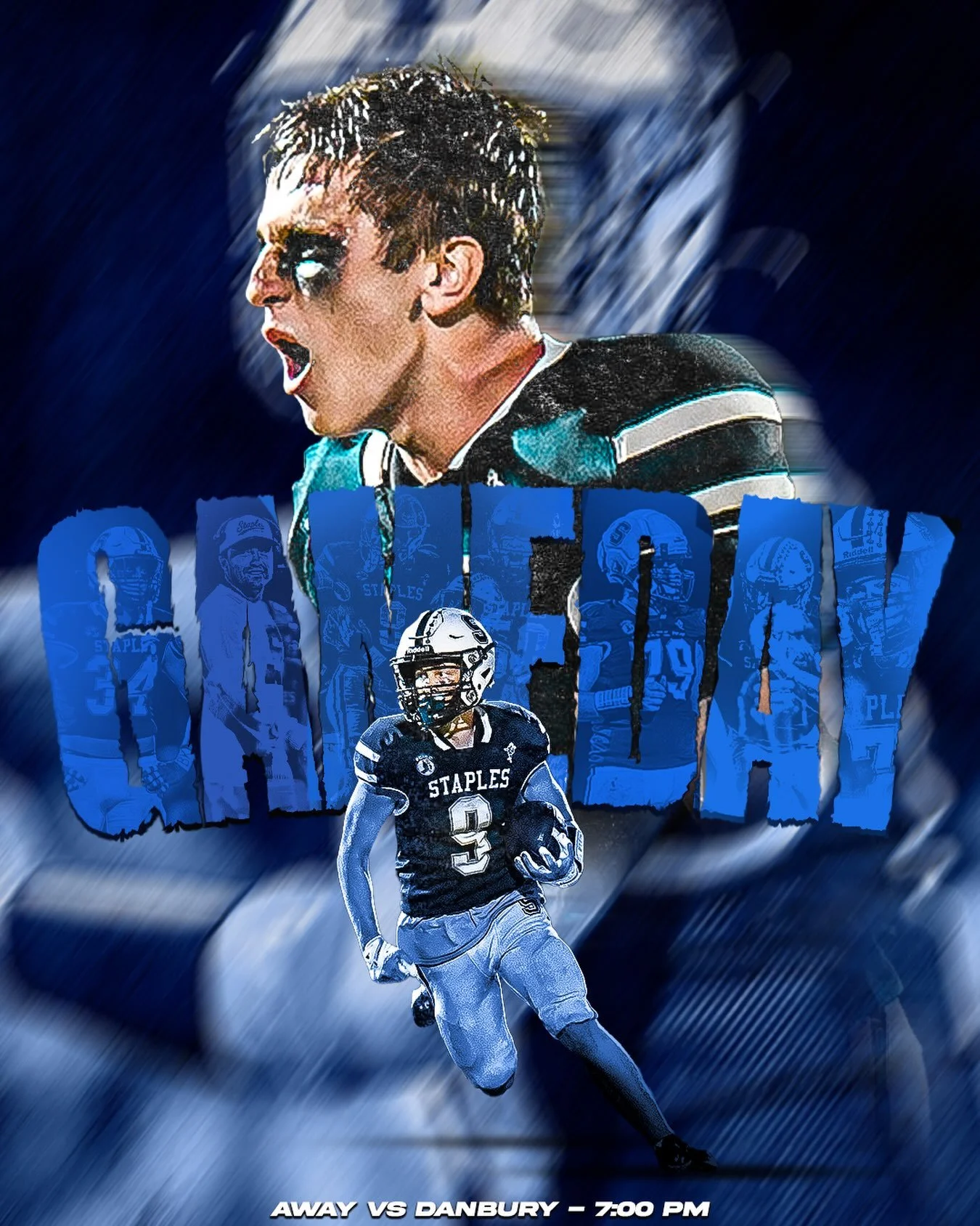 GAME DAY

🏈 #6 Staples Wreckers (4-0) vs Danbury Hatters (1-2)
🏟️ @ Danbury High School
🕰️ 7 PM
📻 90.3 WWPT FM
📺 Staples Football YouTube

GO WRECKERS!!