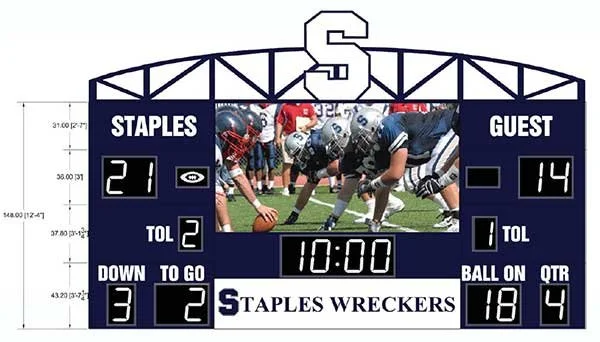 Scoreboard Project — Staples Football