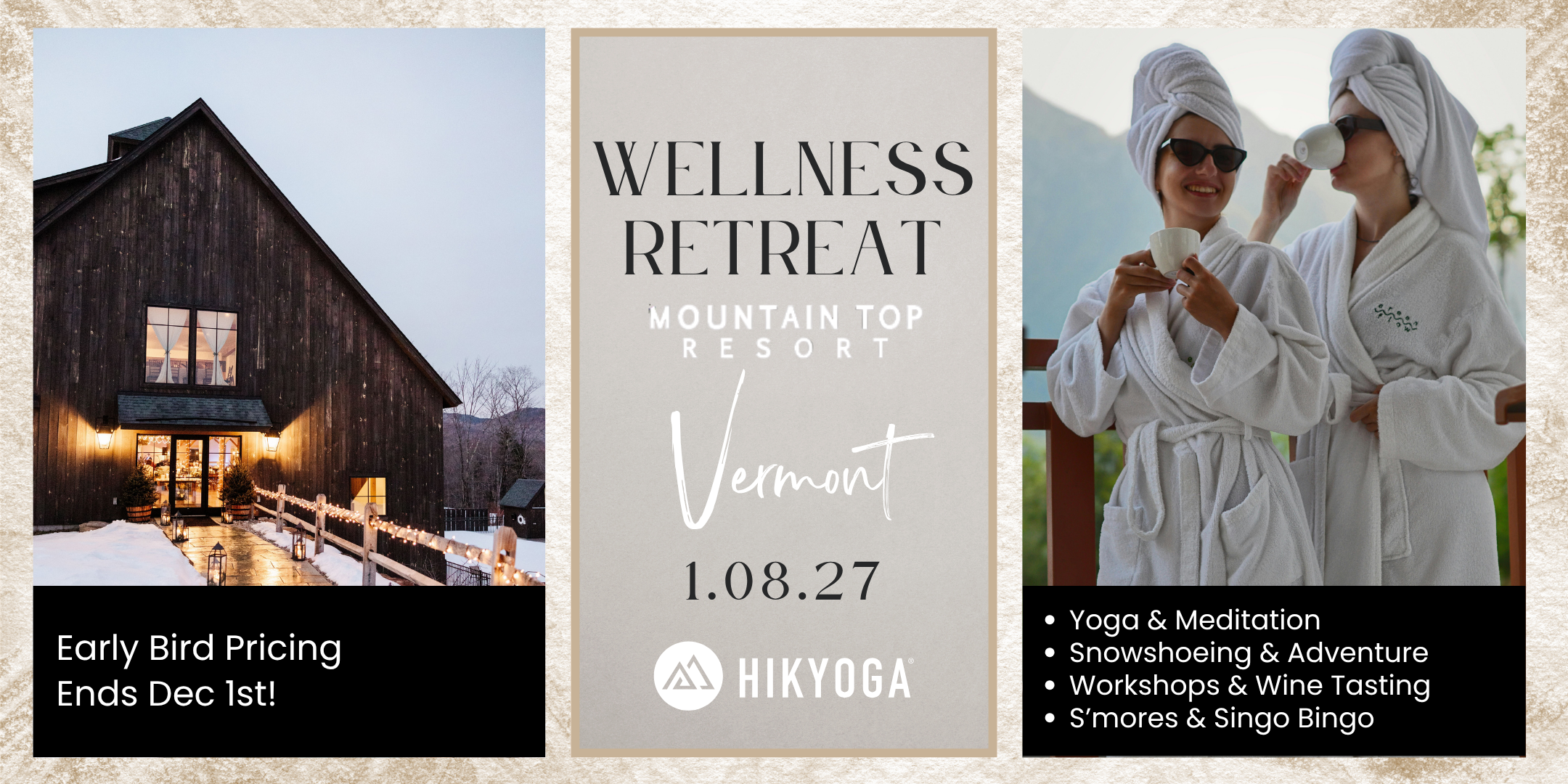 The Winter Wellness Retreat at Mountain Top Inn