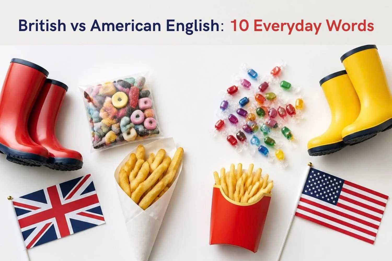 British English vs American English: 10 Everyday Words