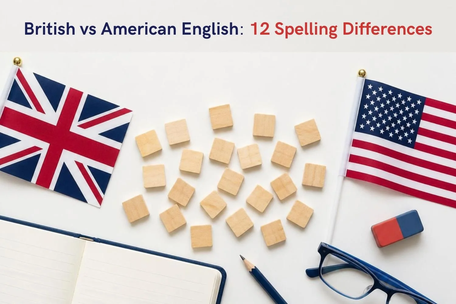British vs American English Spelling: 12 Common Differences