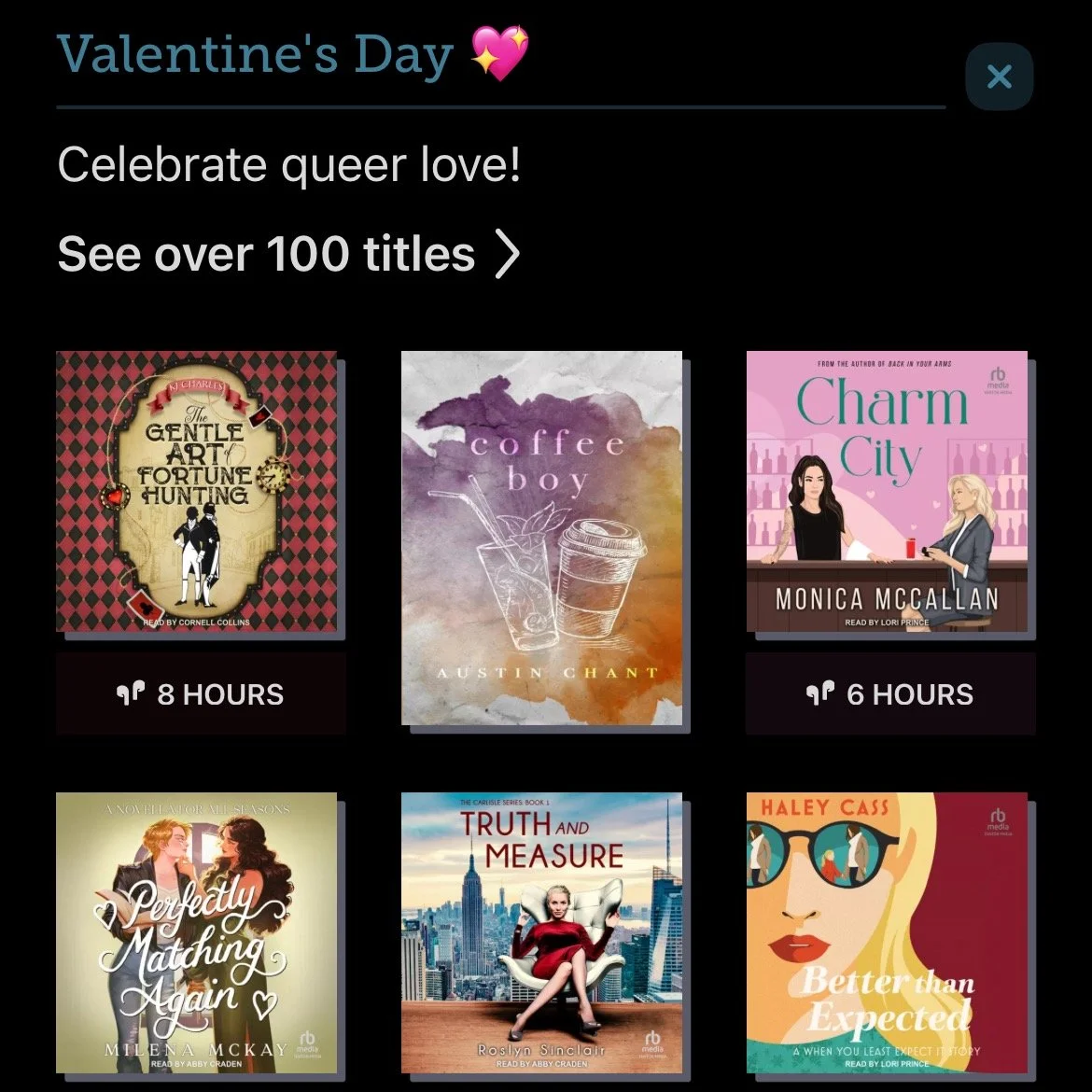 We love queer love 💖💗💕&nbsp;browse these lists on our libby home page to find your next favorite queer romance! you can use the &lsquo;available now&rsquo; filter to find titles you can check out today - no wait!
