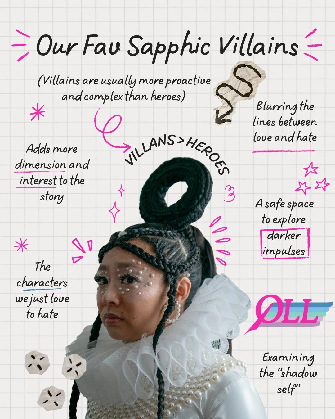 If you&rsquo;re anything like us, you love a compelling villain just as much, and maybe even more, than a classic hero.

Today, we&rsquo;re celebrating some of our all-time favorite sapphic villains&mdash;the ones who steal the spotlight, blur the li