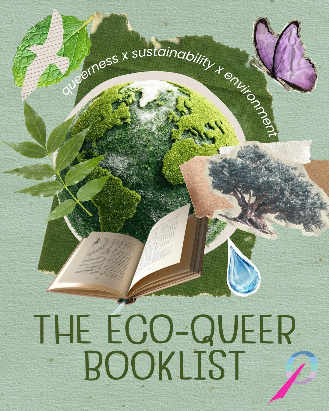 In honor of Earth Day, and Earth Month, we have a brand new Eco Queer booklist that is so green, it's photosynthesizing. 🍃

This stack celebrates all things wild and live, tangling queerness with sustainability, environmentalism, and ecology. Aftera