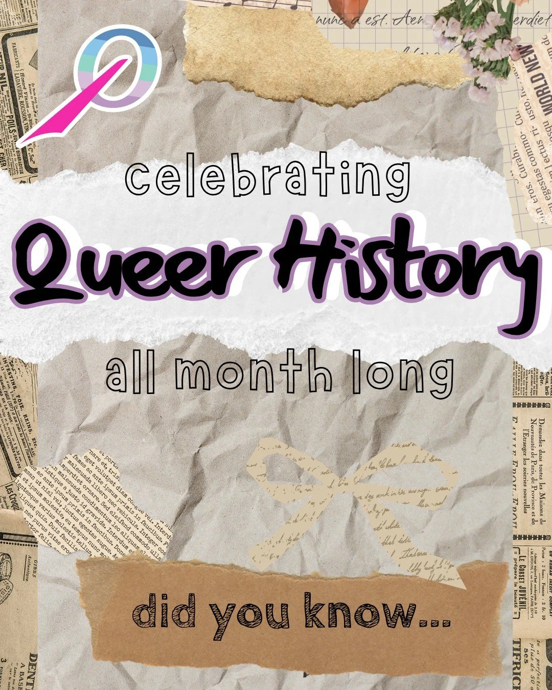 Today&rsquo;s Queer History installment in celebration of LGBTQ+ History Month  is a little reminder that our history is as diverse and complex as our community.

When the mainstream pushes us out, we make our own space. They close doors, we build wi