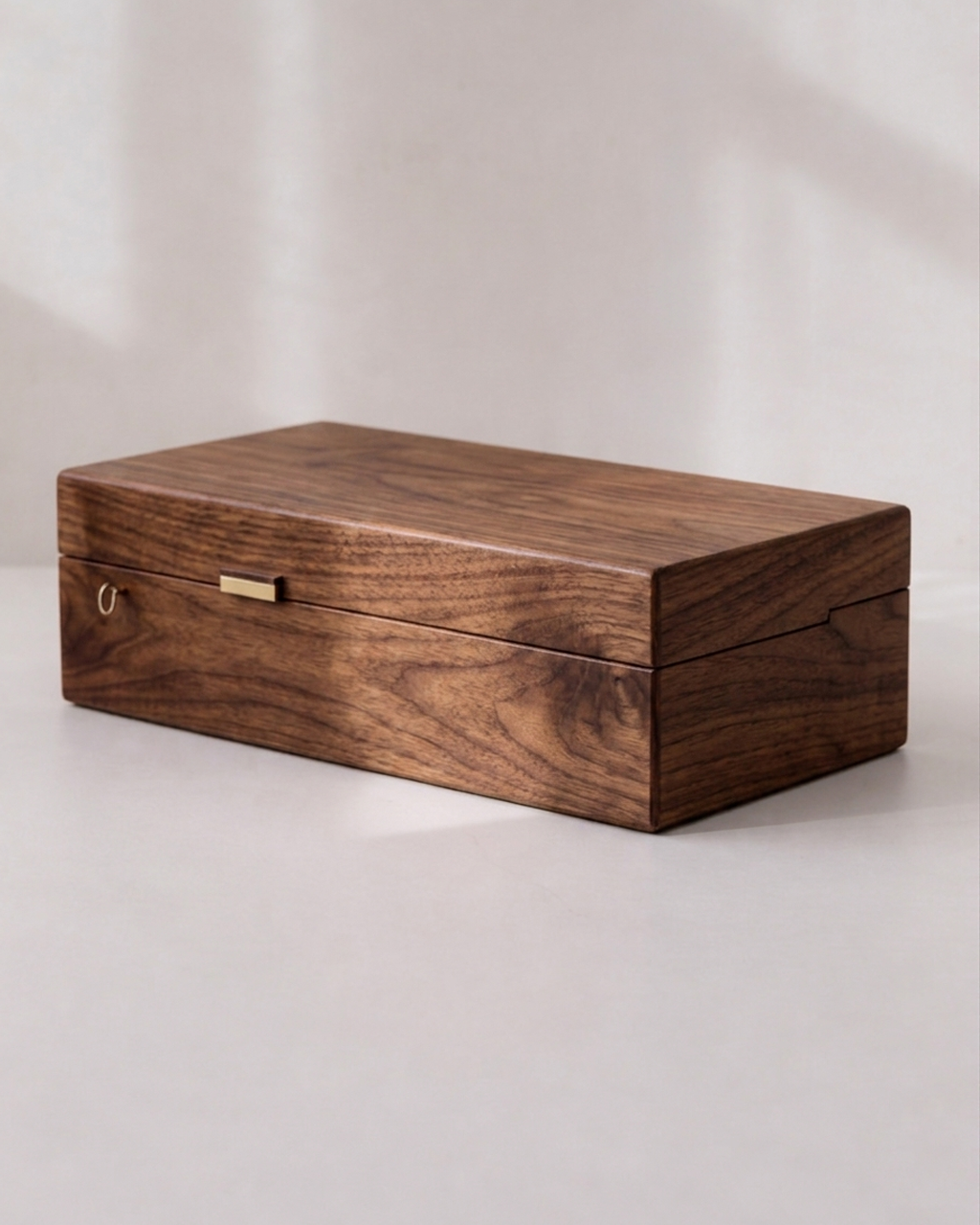 HORNMAN & CO HUMIDOR rectangular Wood Walnut.png