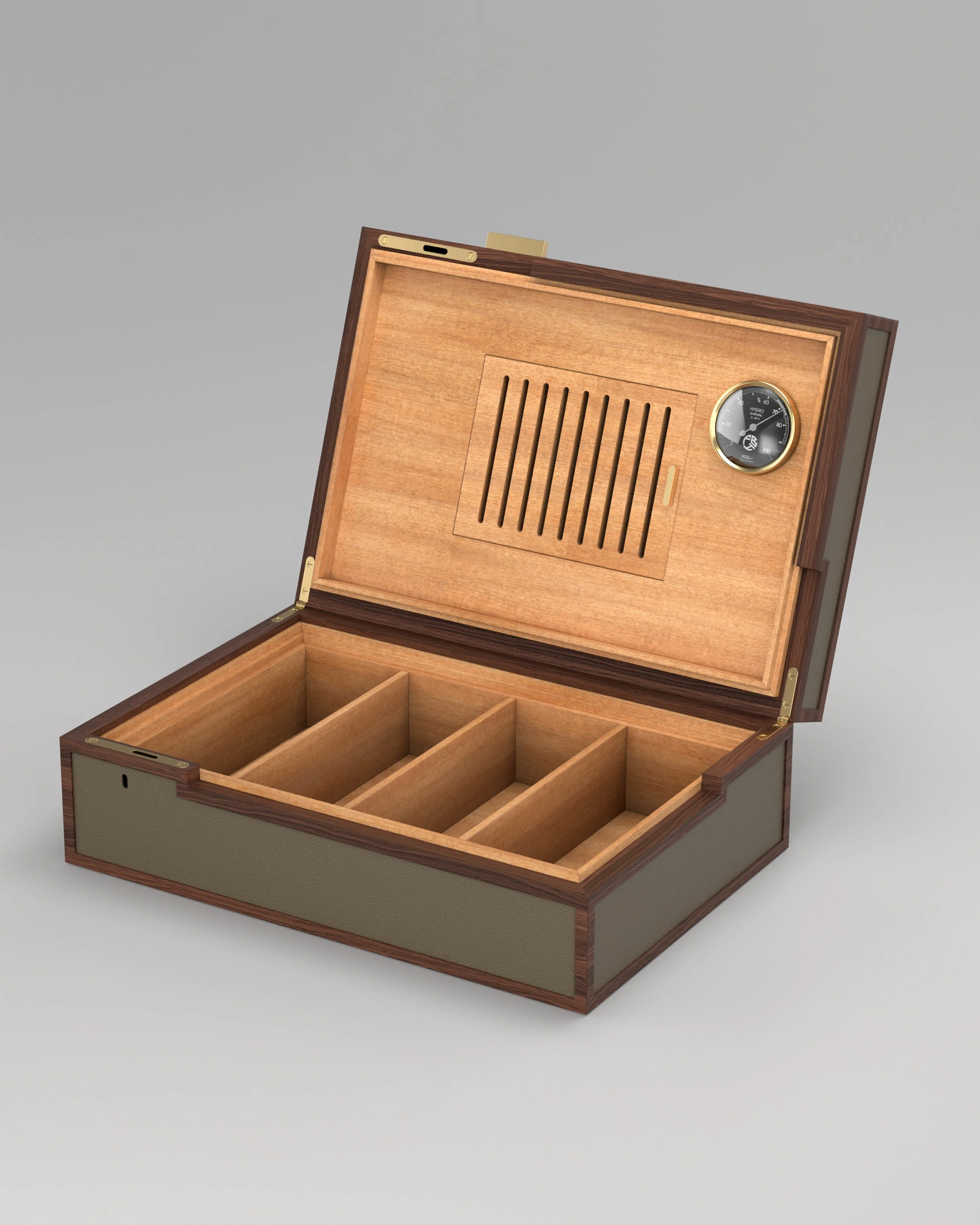 Rectangular-Leather-GrayEmpire-HornmanAndCo-Humidor-OPEN.jpg