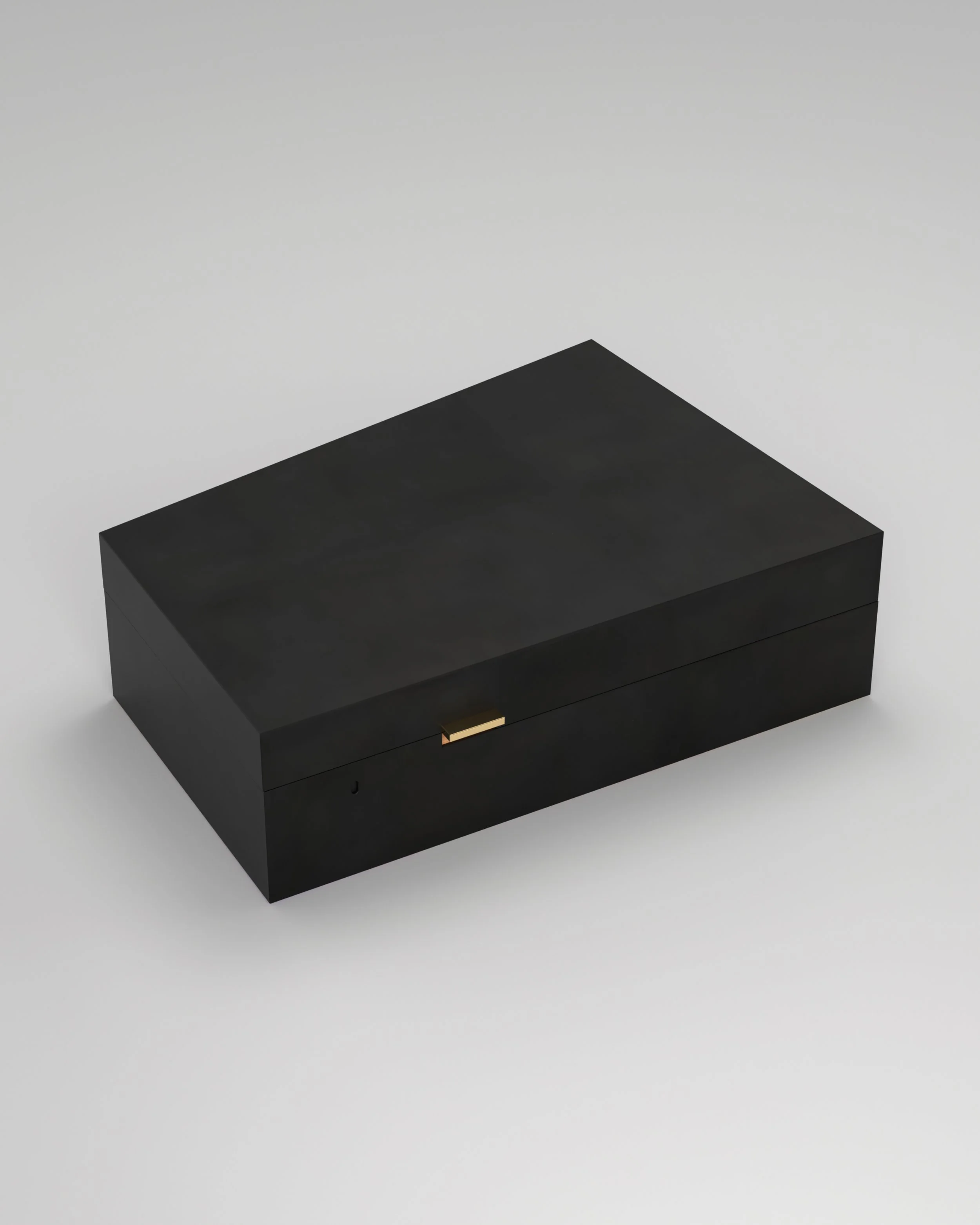 Asymetrical-Metal_slate_black_patina_on_steel-HornmanAndCo-Humidor-CLOSED.jpg