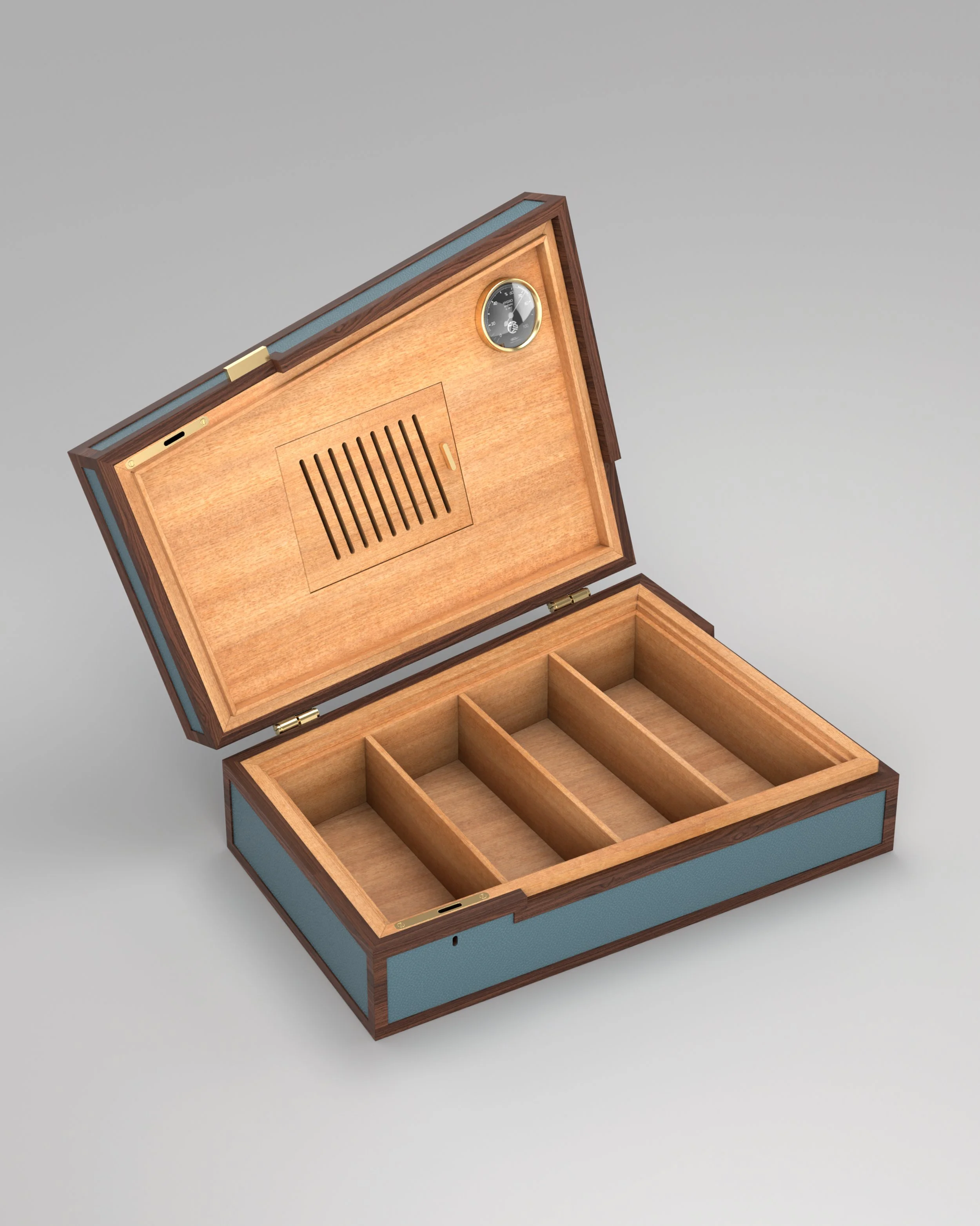 Asymetrical-Leather-SlateBlue-HornmanAndCo-Humidor-OPEN.jpg