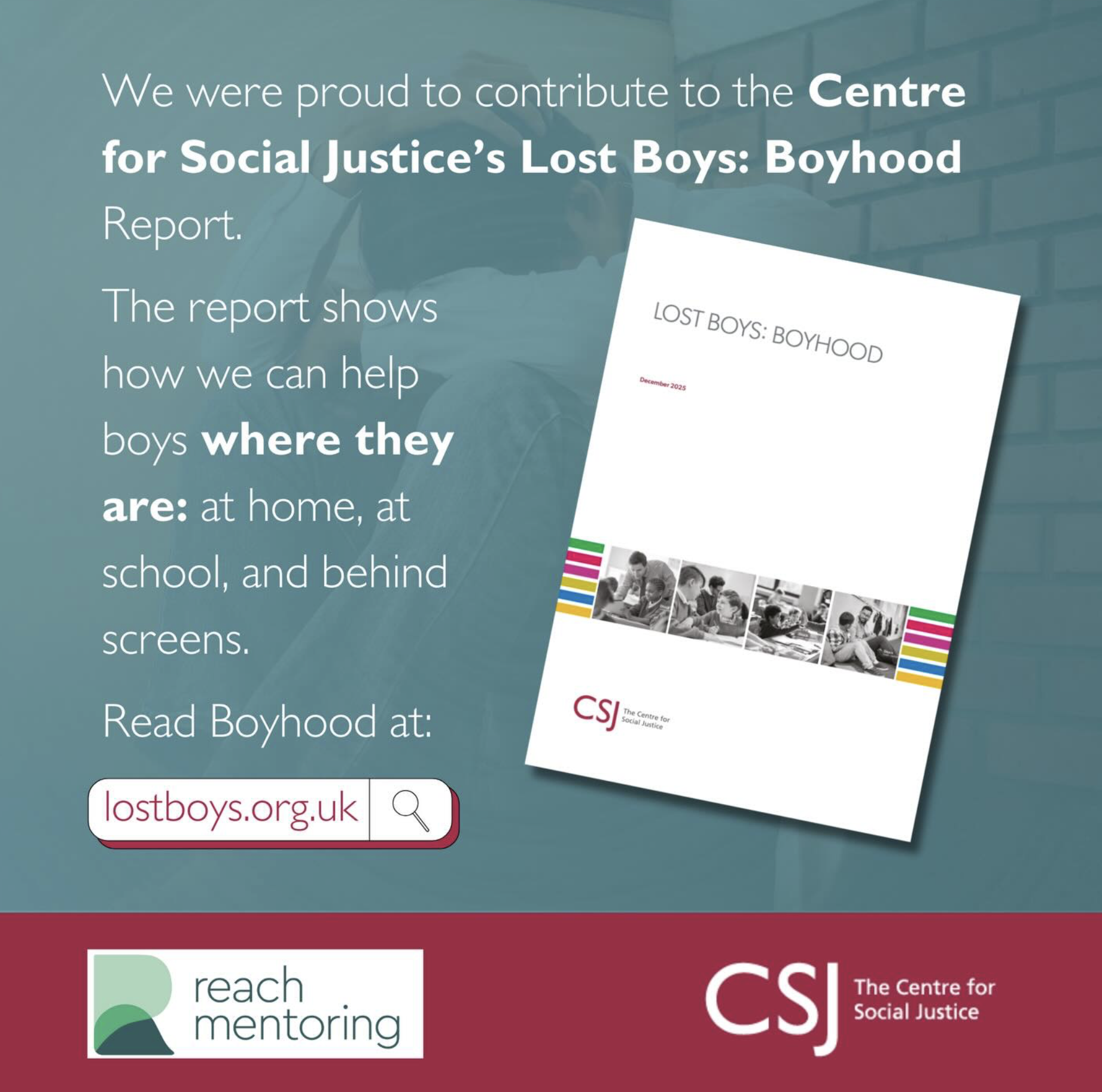 Centre for Social Justice’s Lostboys: Boyhood