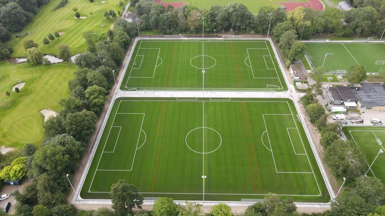 Ombouw GrassMastervelden Brasserskade, Delft