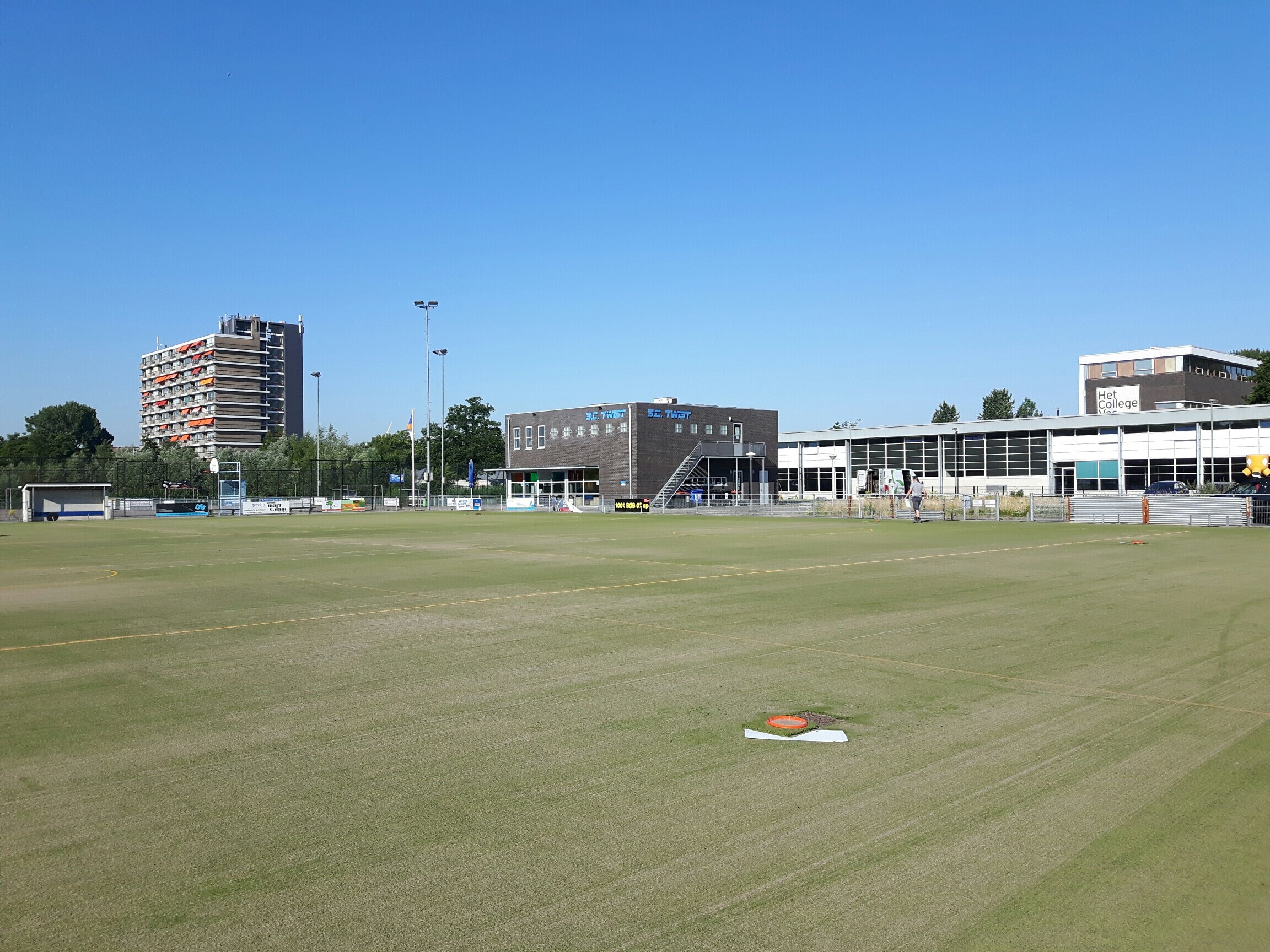 Nieuwe korfbalvelden voor SC Twist te Vlaardingen
