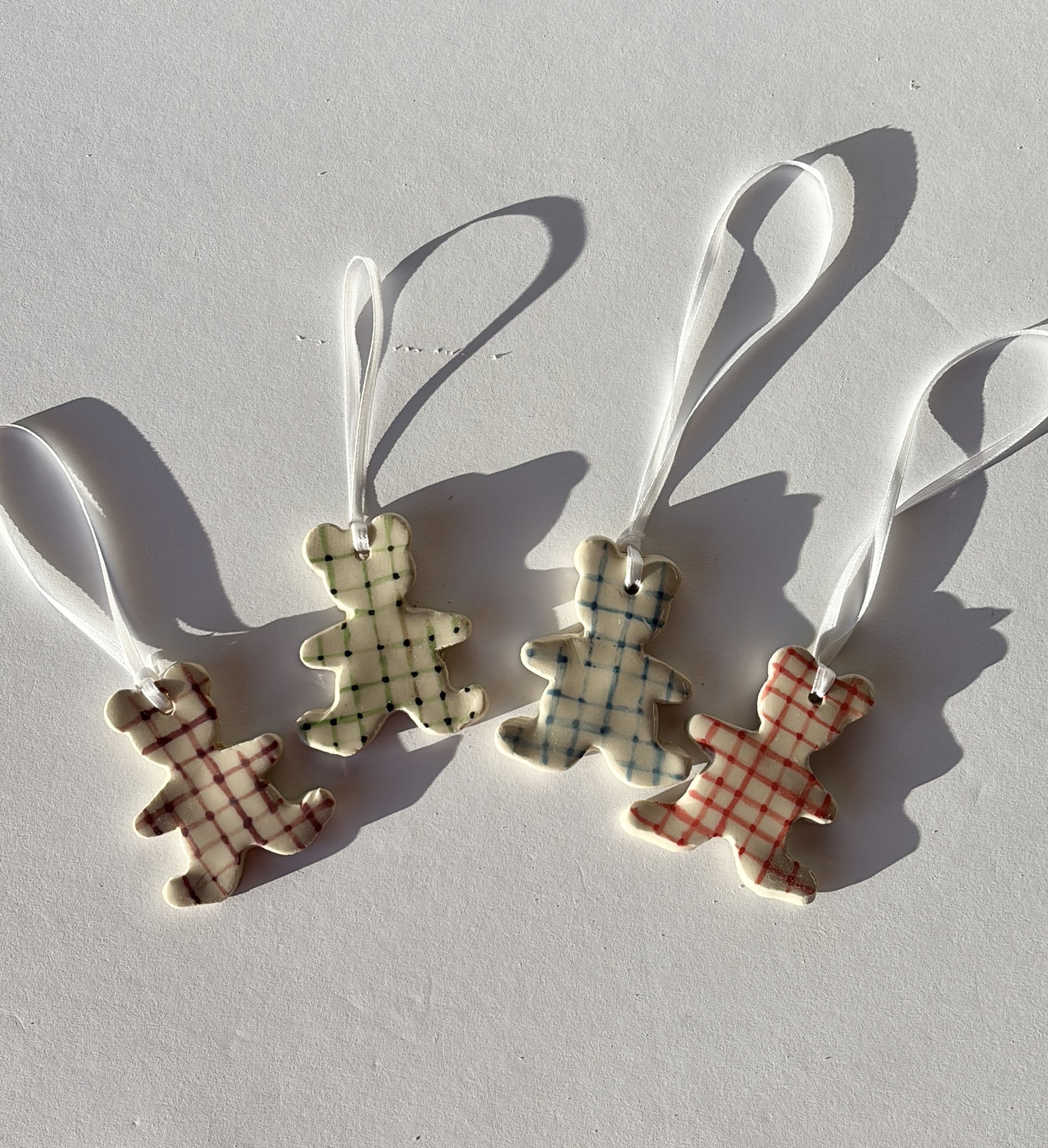 Gingham Teddy Bears