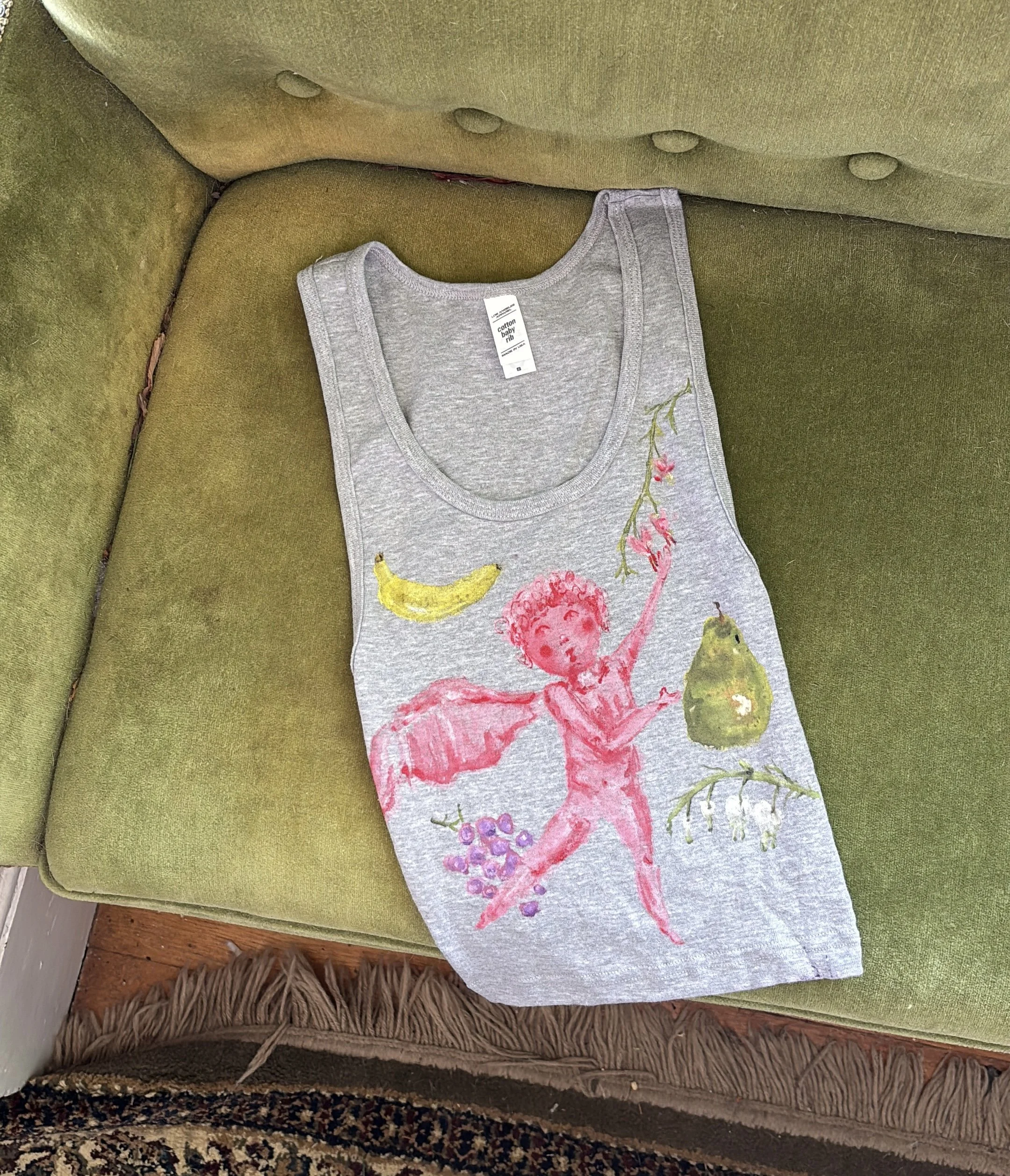 Cherub and Fruit Tank