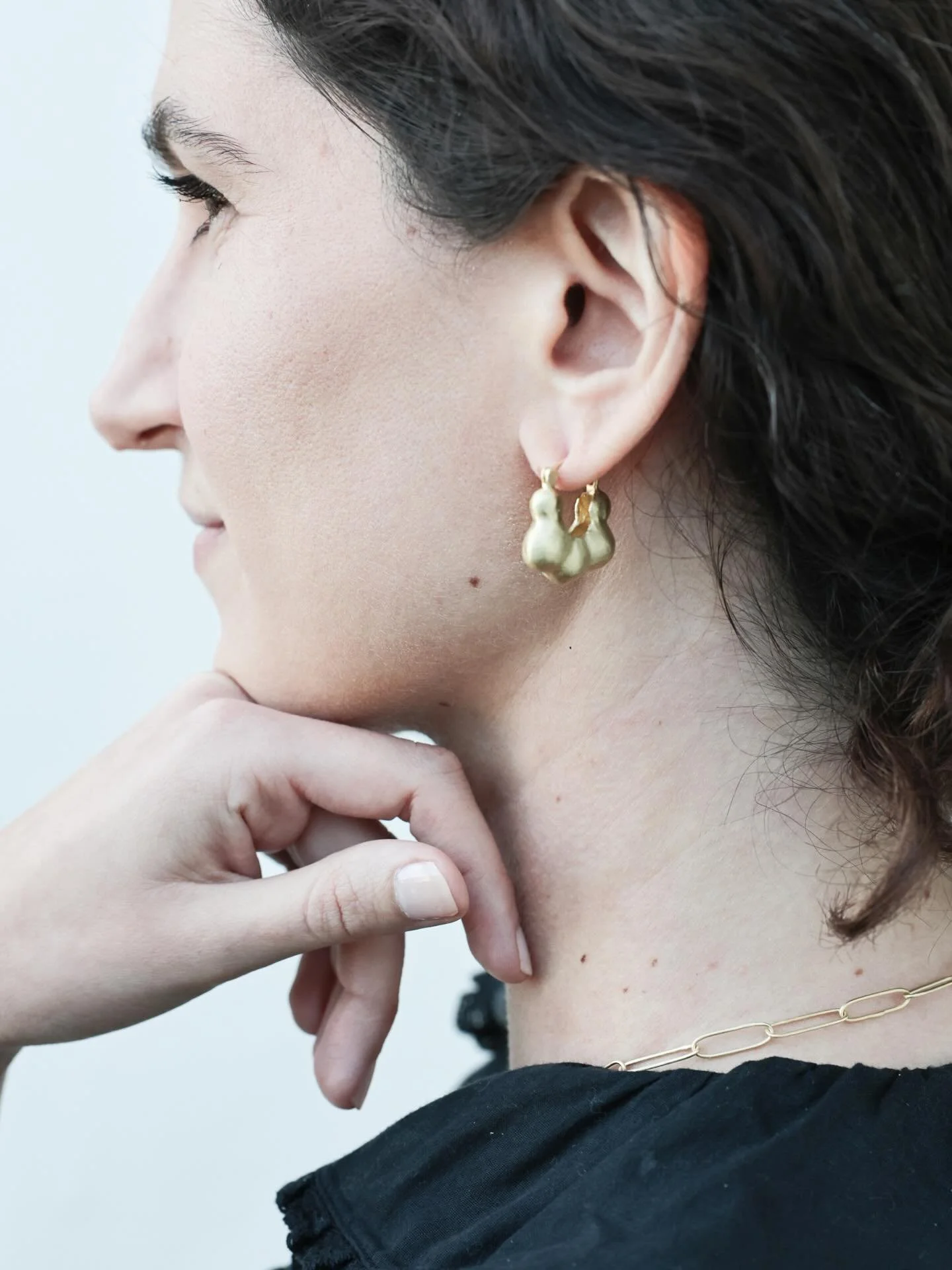 Simply romantic 
18k Kusama Hoops
available @postranchmercantile