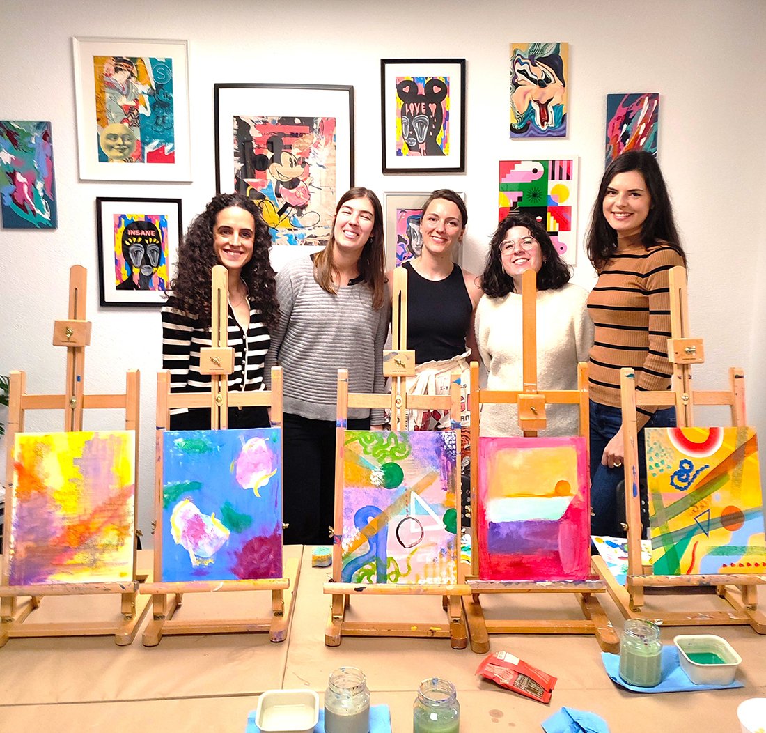 Art Classes in Lisbon, pintura acrilica, meet art studio,Cursos de Pintura .jpg