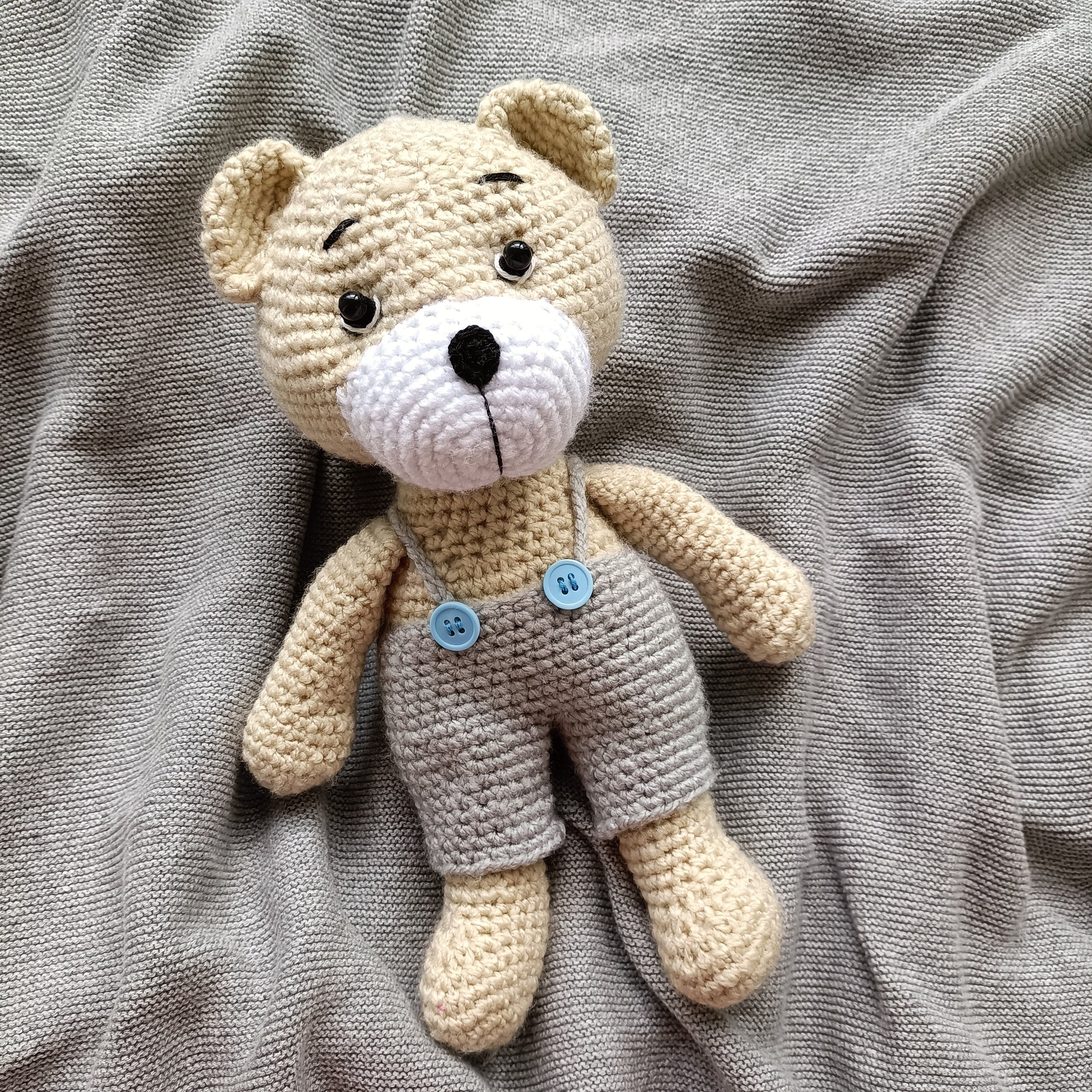 Oliver the Bear Handmade Crochet