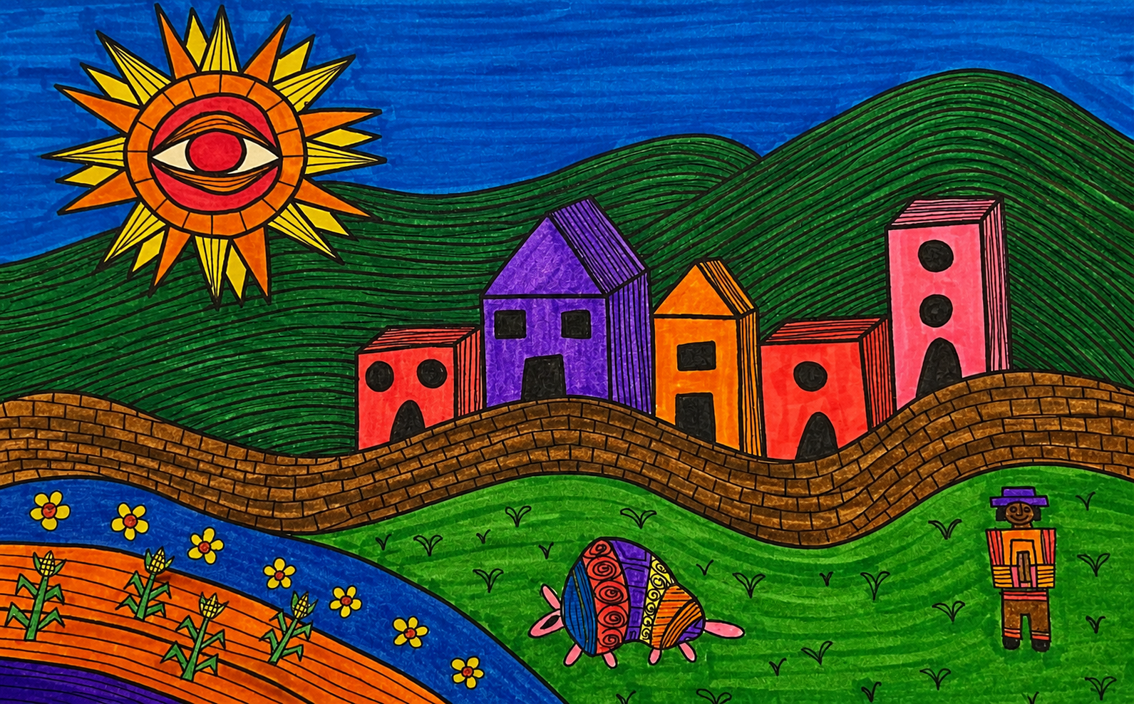 Studio: Folk Art Illustration